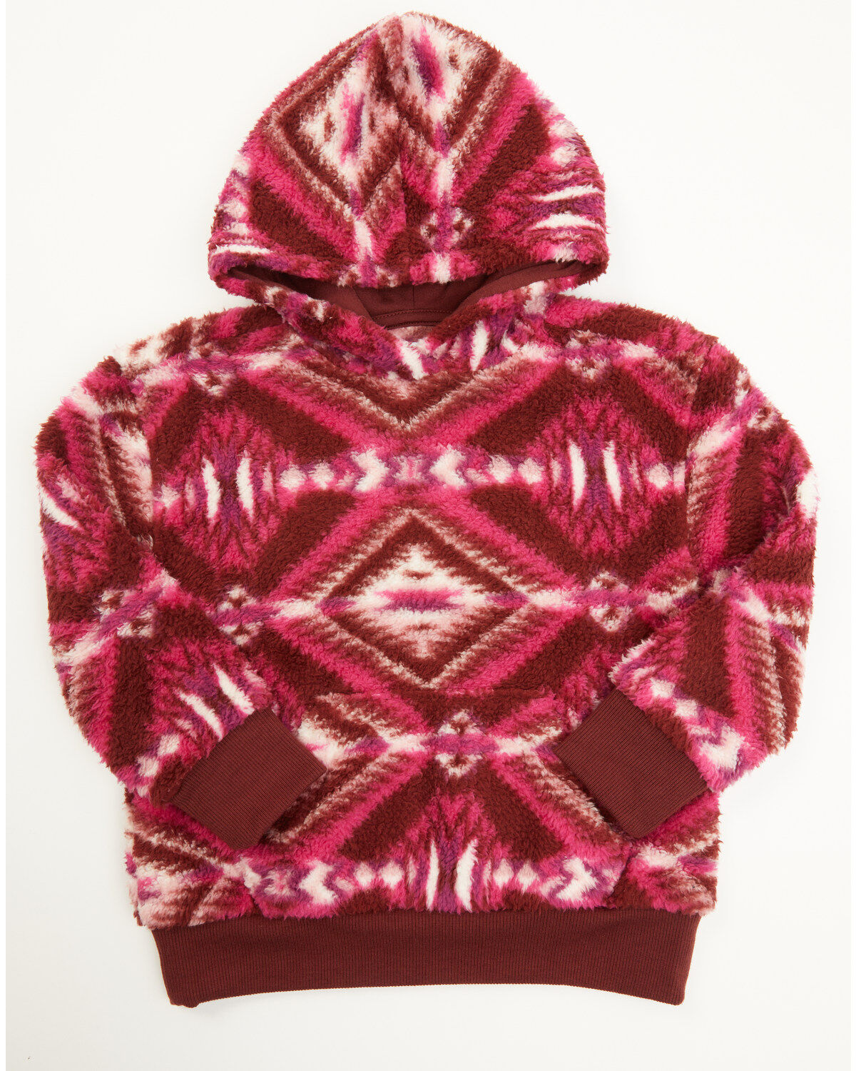 Girls' Shyanne Toddler Southwestern Print Fleece Hoodie