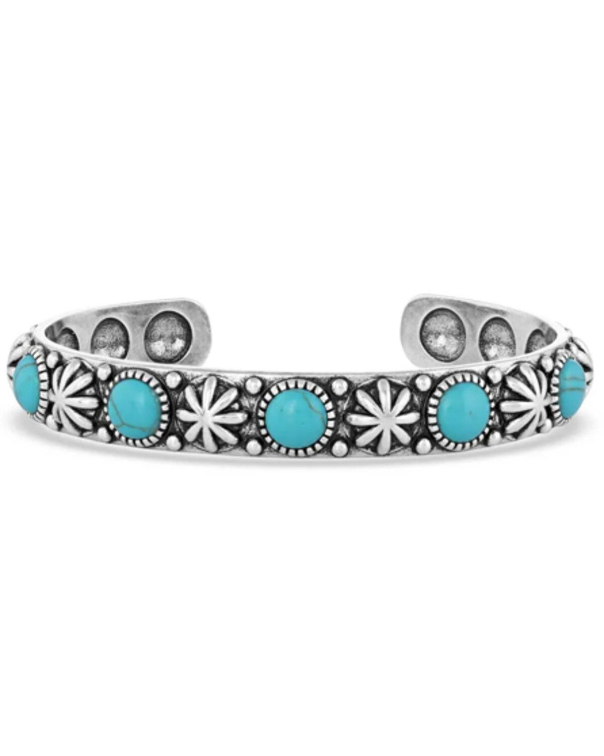 Women's Montana Silversmiths Starlight Starbrite Stone Turquoise Silve