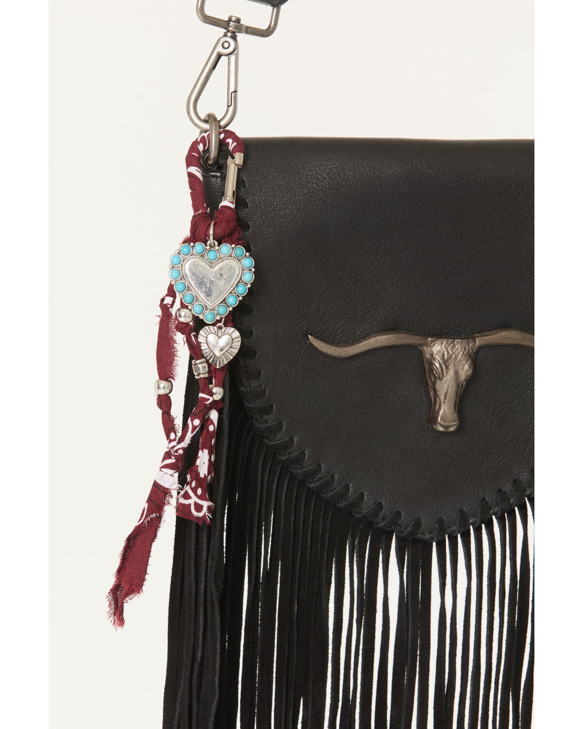 Shyanne Bandana Heart Bag Charm