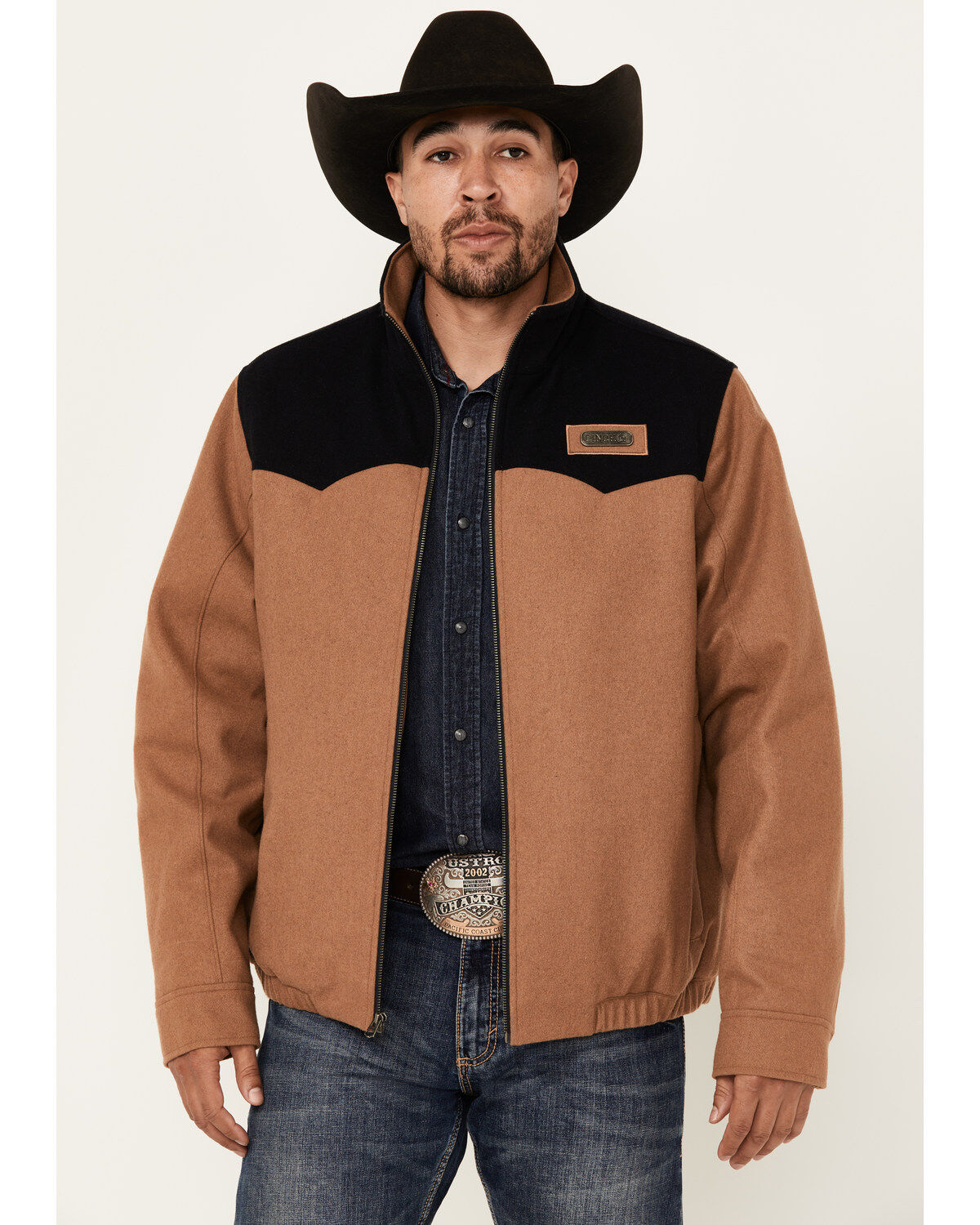 Men's Cinch Concealed Carry Color Block Zip Jacket