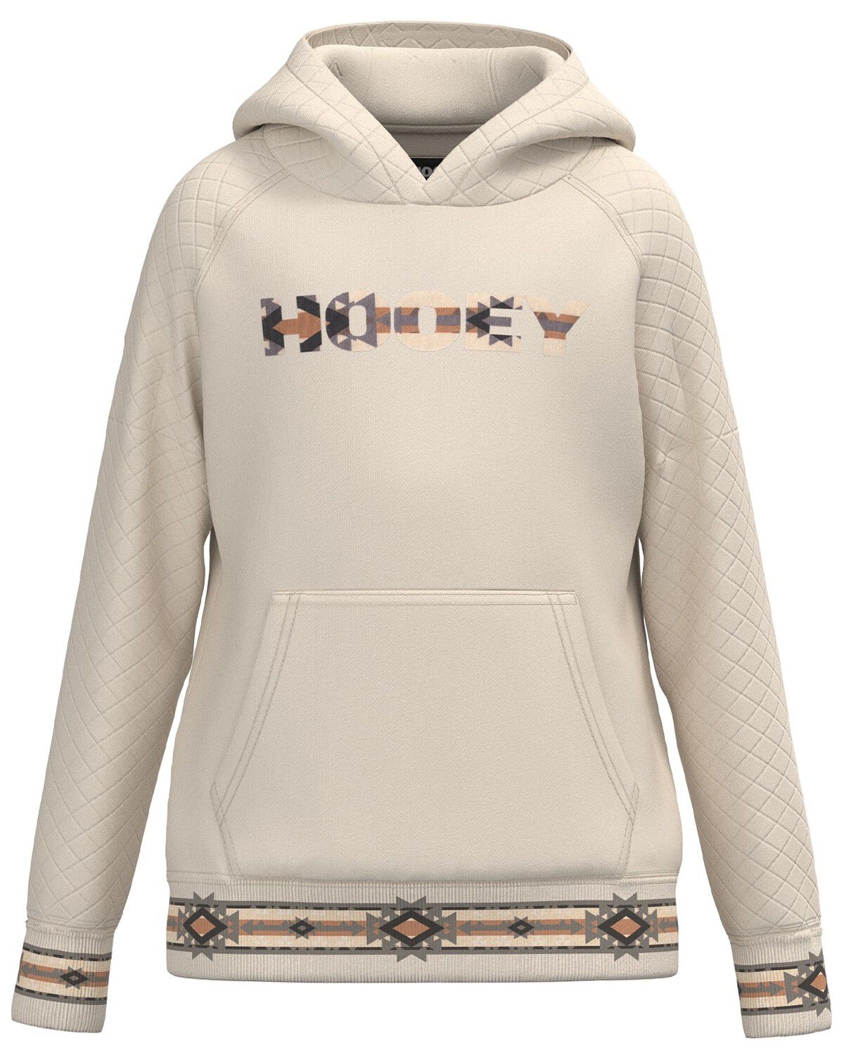 Girls' Hooey Logo Southwestern Print Hoodie