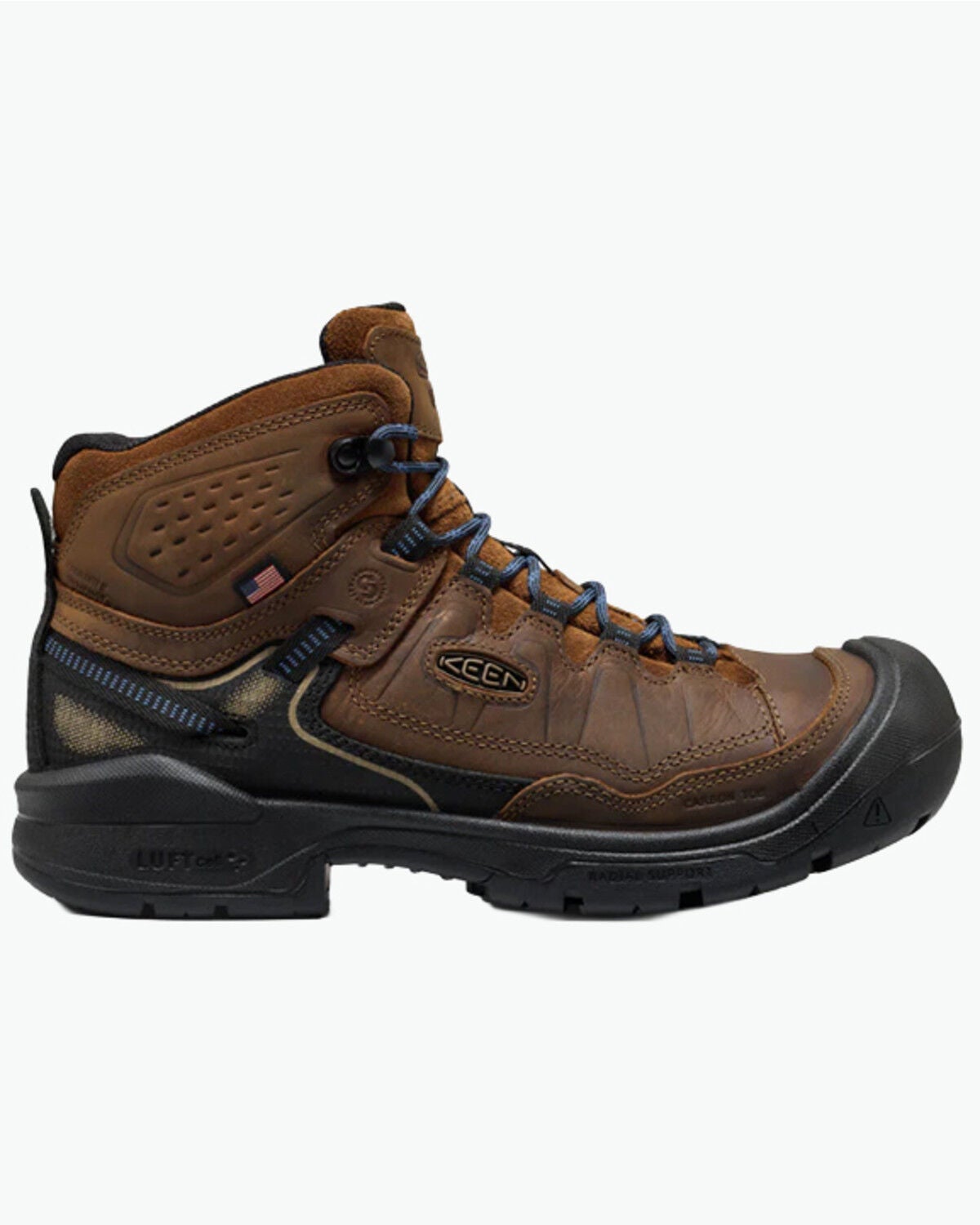 Men's Keen Targhee IV LTR Waterproof Work Boots - Carbon Toe