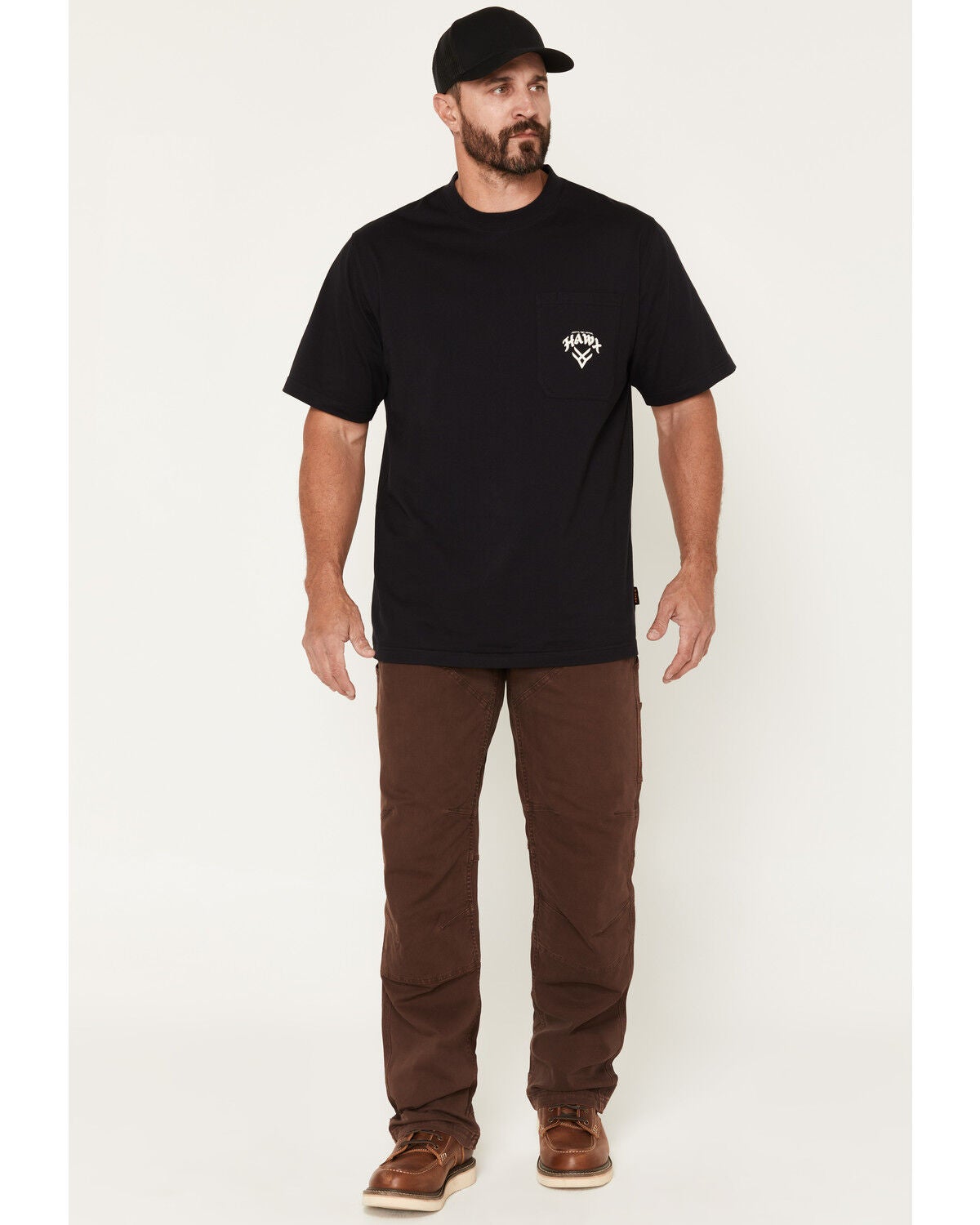Men's Hawx Axel Duck Double Front Carpenter Stretch Work Pants