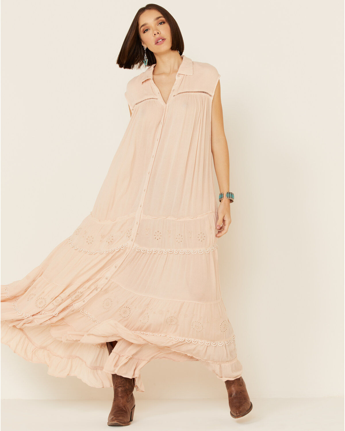 Women's Free People Pretty Cozy Maxi Dress
