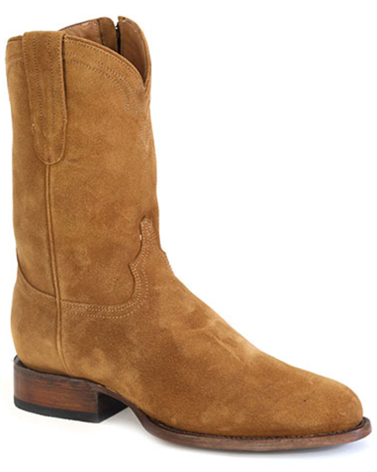 Men's Roper Stetson Cash Suede Boots - Round Toe