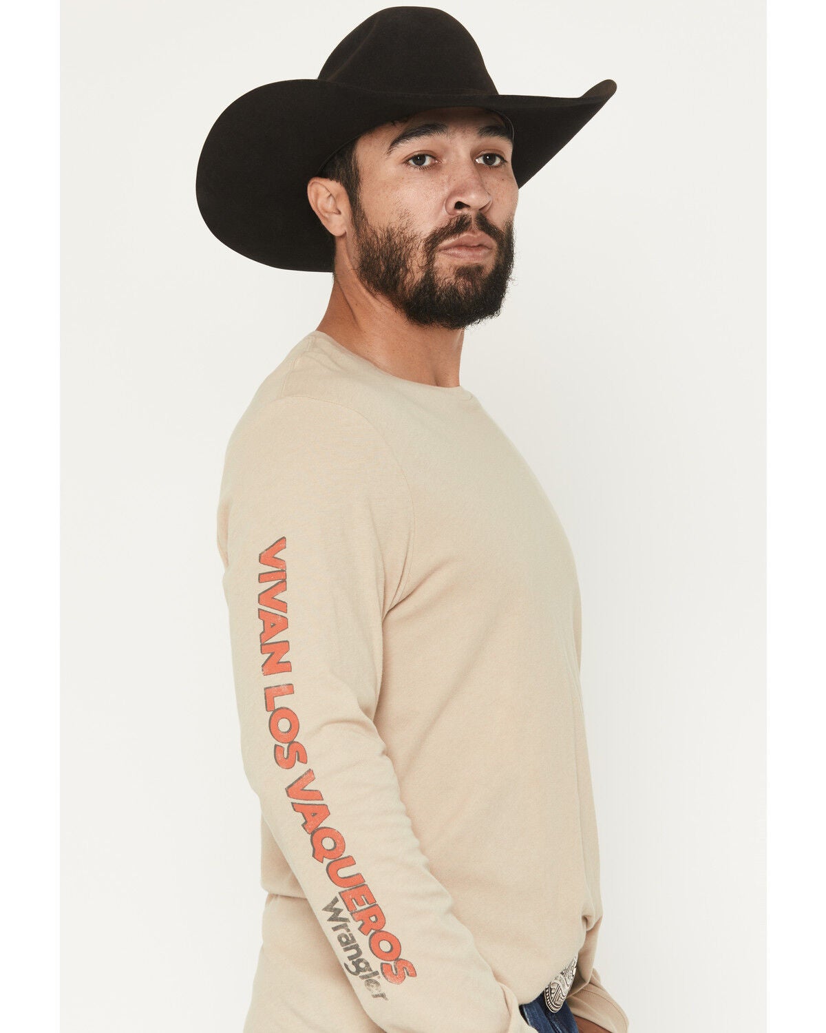 Men's Wrangler Boot Barn Exclusive Vivan Los Vaqueros Long Sleeve Grap