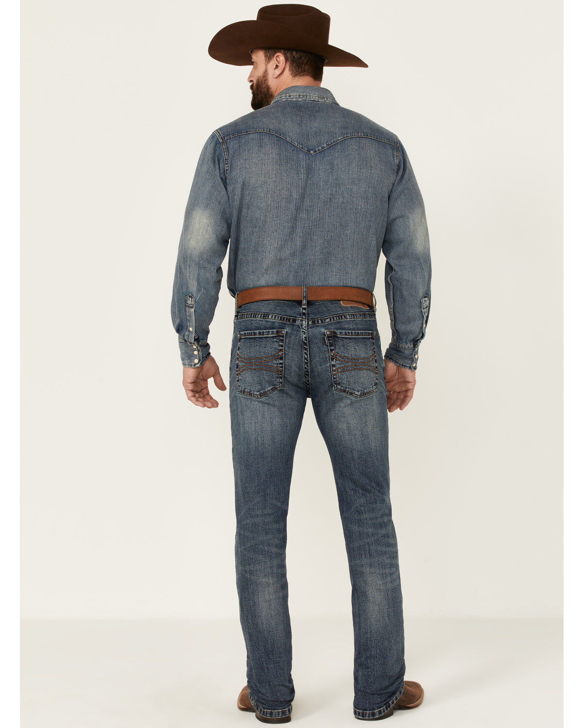Men's Hooey by Rock & Roll Denim Revolver Medium Vintage Stretch Slim