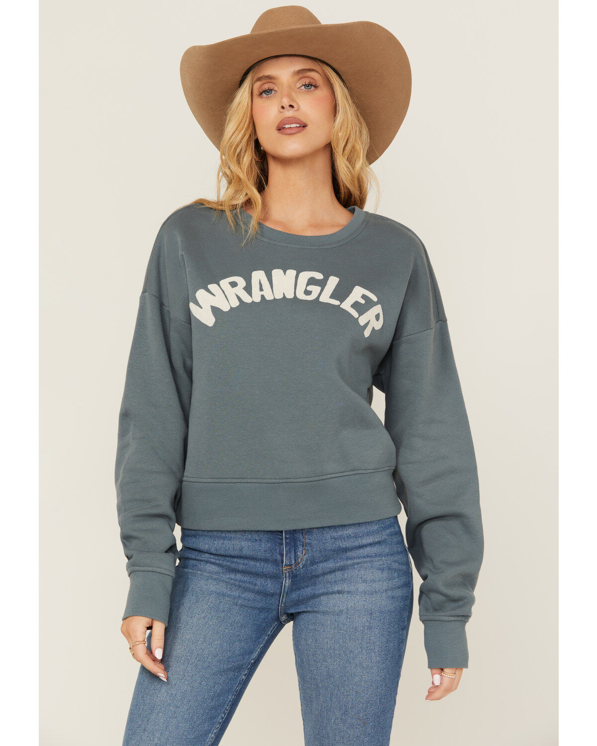 Women's Wrangler Retro Solid Logo Sweatshirt
