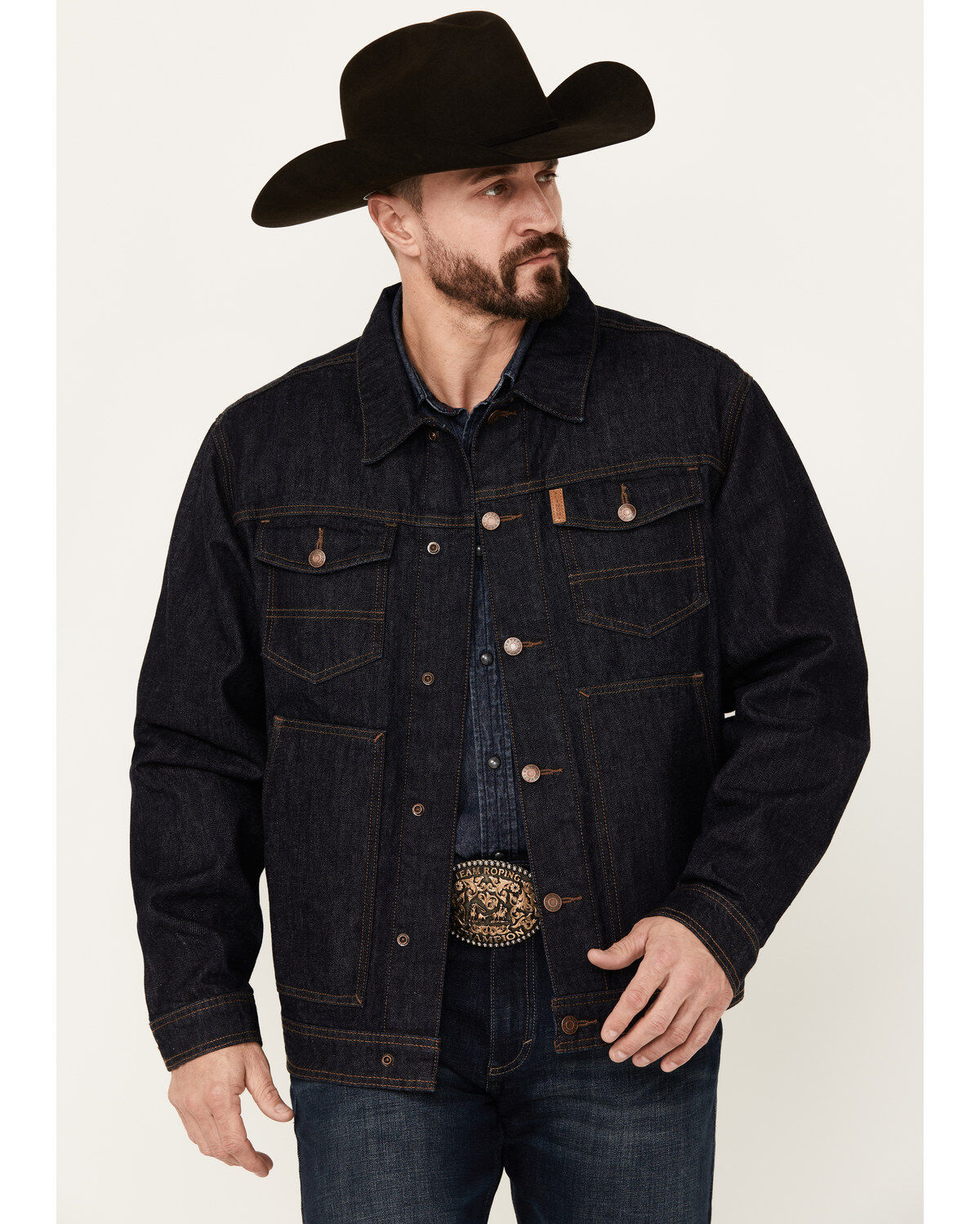 Men's Cinch Dark Wash Denim Jacket