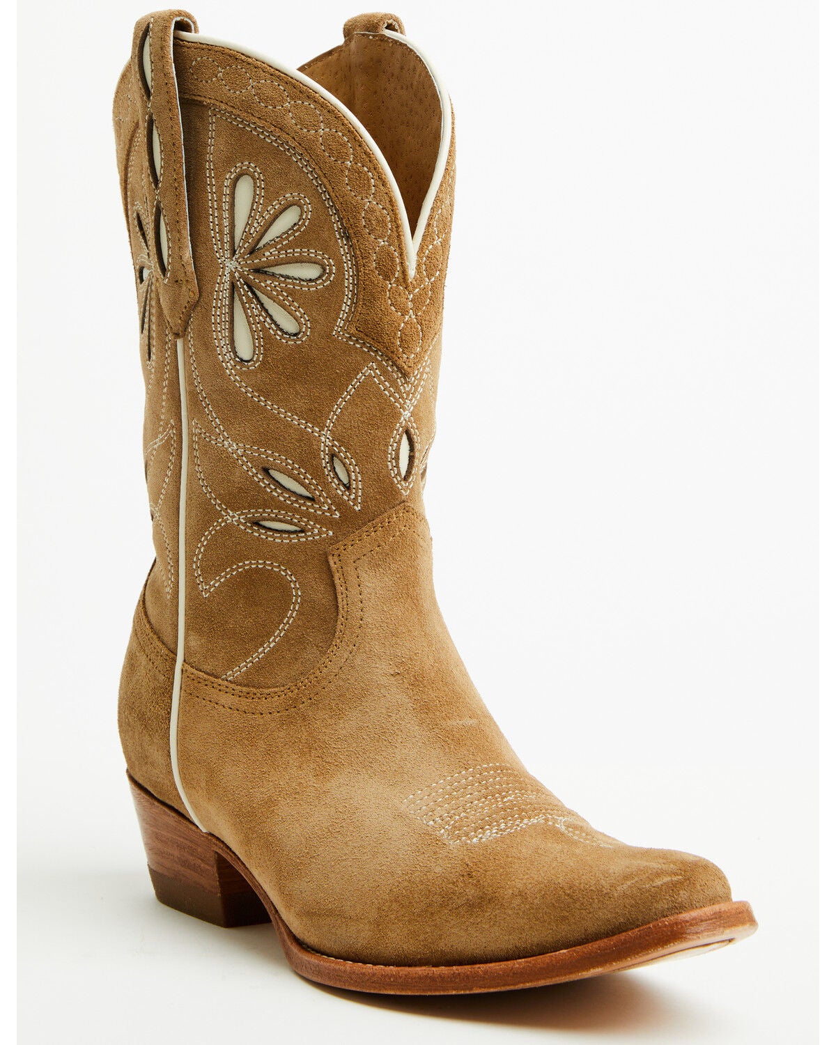Women's Shyanne Tansy Suede Western Booties - Snip Toe