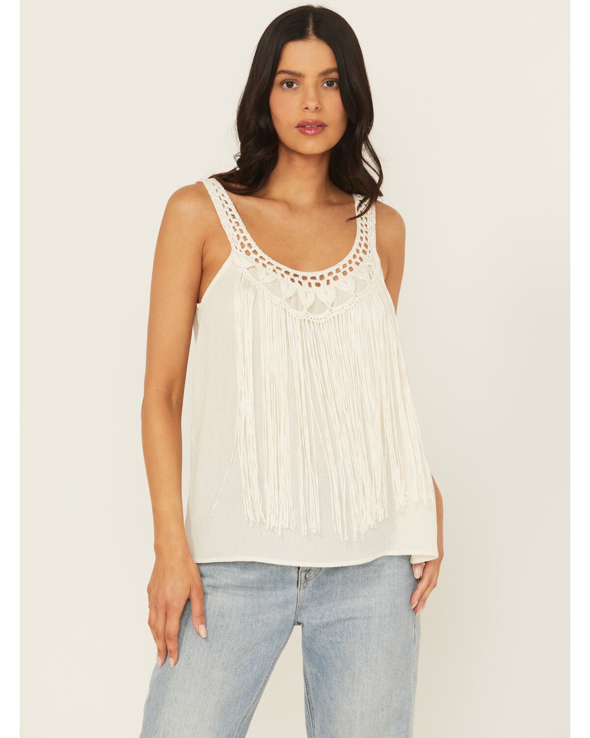 Women's A.T.A.P Fringe Front Tank