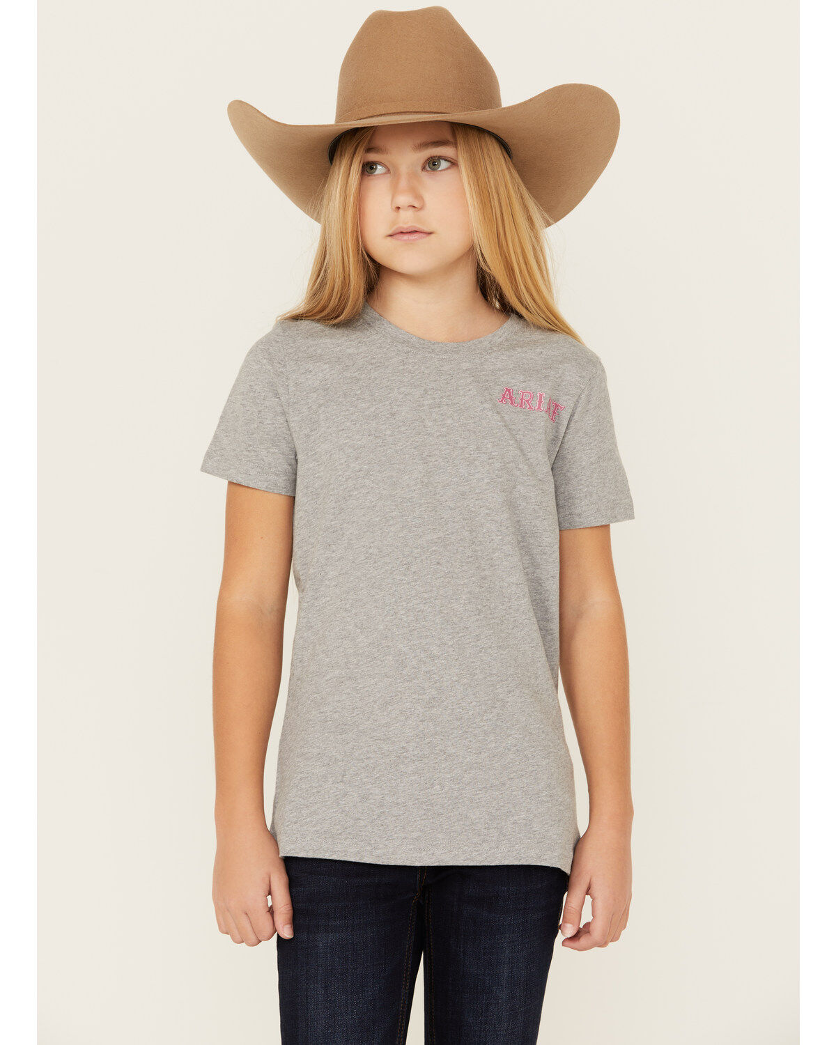 Girls' Ariat Cactus Short Sleeve Graphic Tee