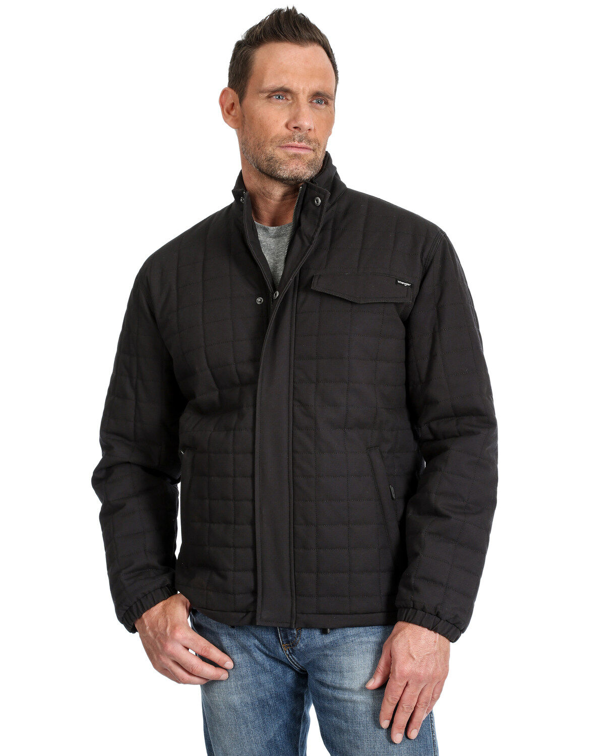 Men's Wrangler Chore Ripstop Quilted Coat