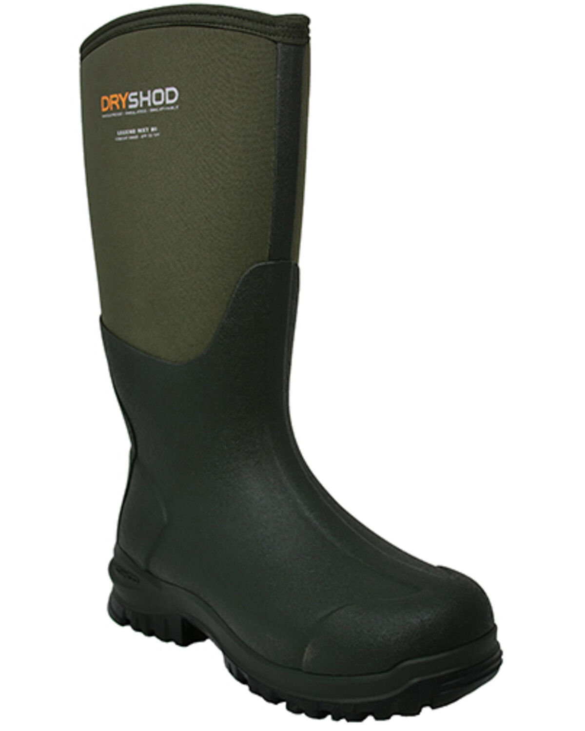 Men's Dryshod Legend MXT Rubber Boots - Round Toe