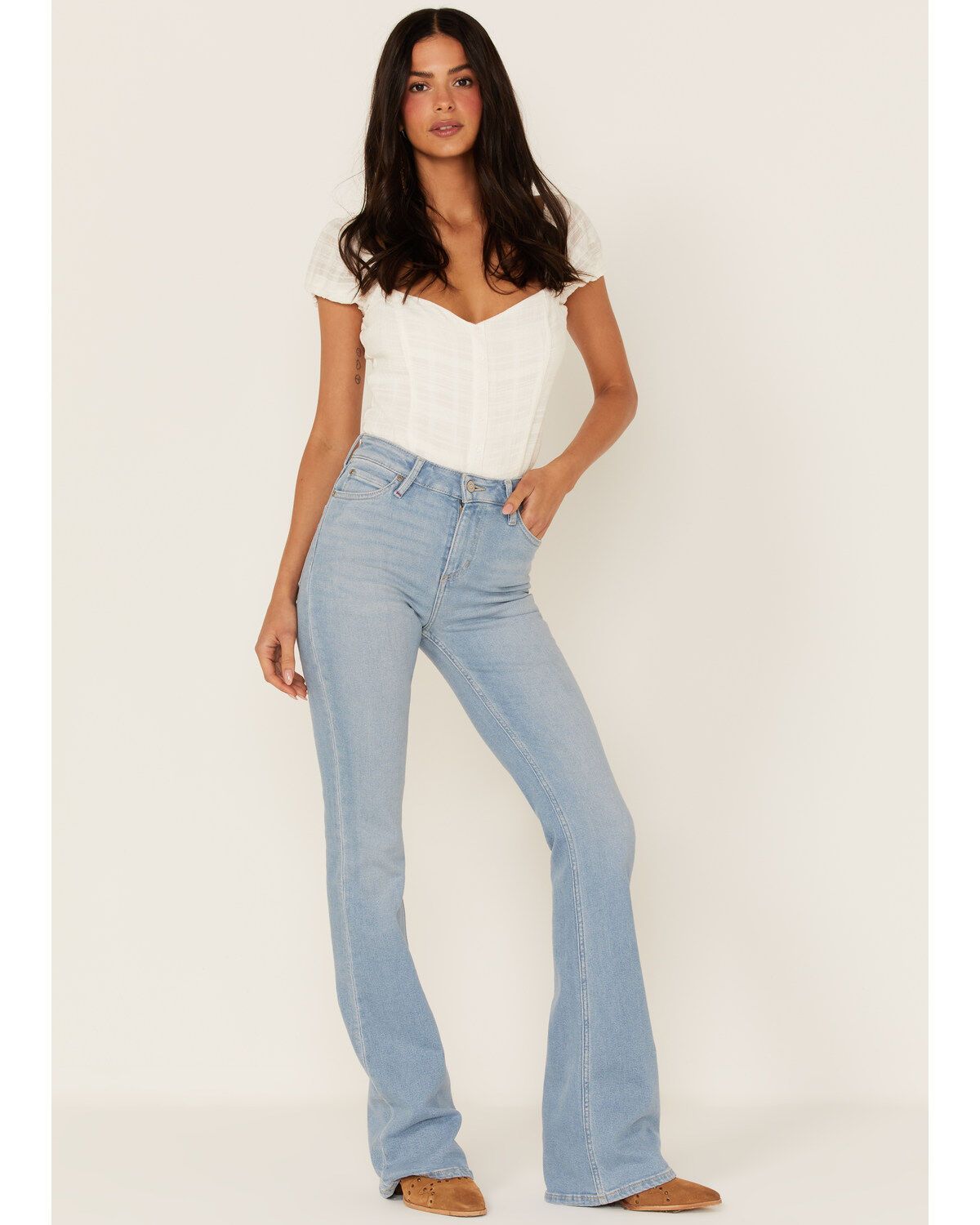 Women's Laredo Idyllwind Light Wash High Rise Rebel Bootcut Jeans