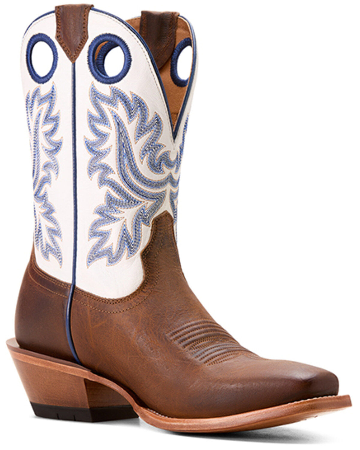 Men's Ariat Bronc Stomper Western Boots - Square Toe