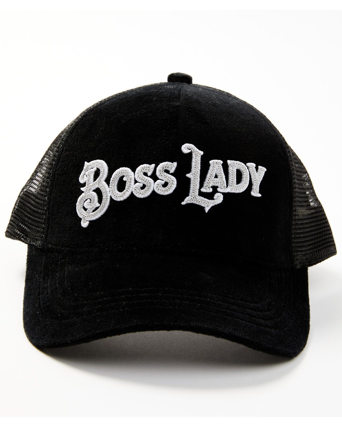 Women's Idyllwind Boss Lady Velvet Mesh Back Ball Cap