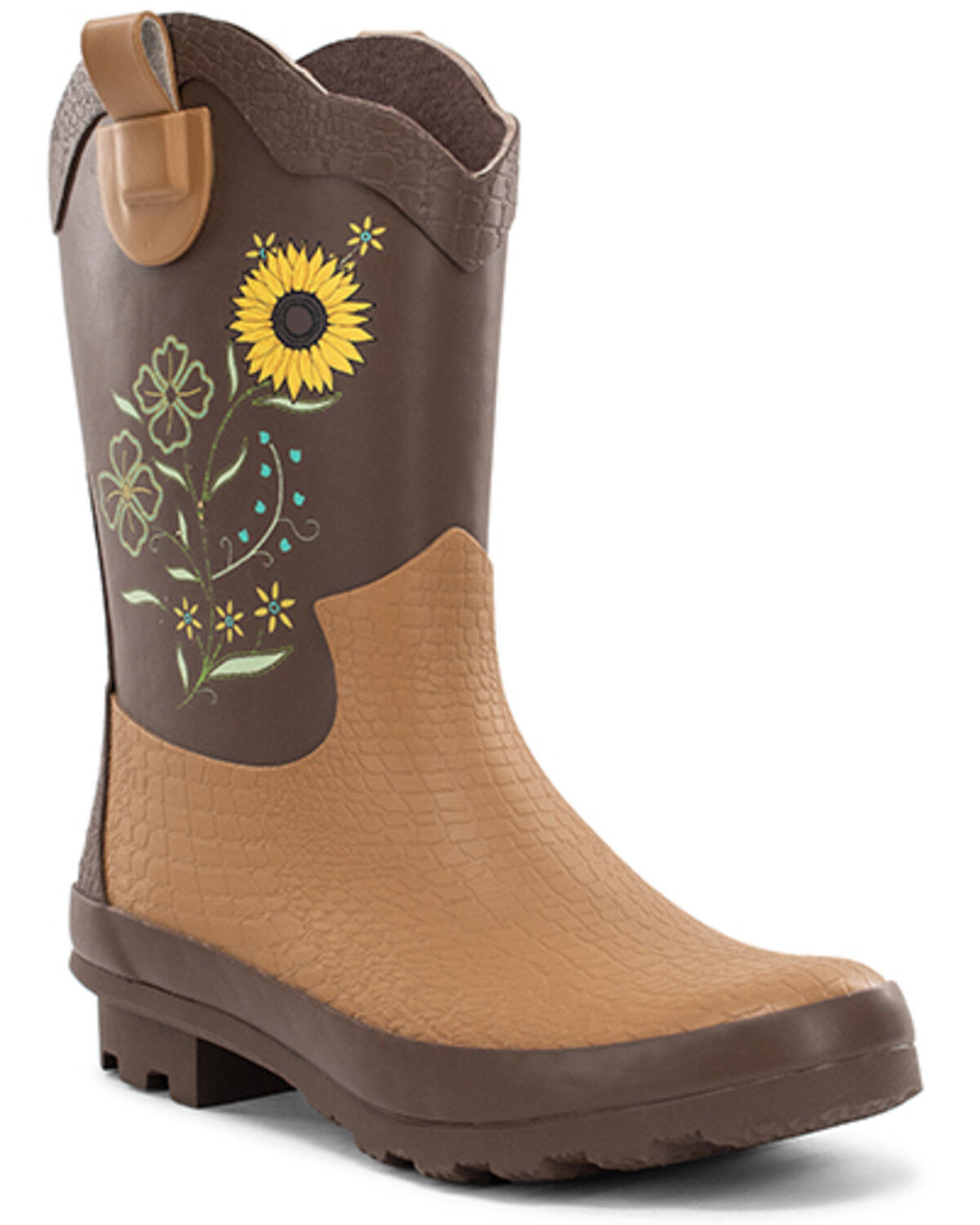 Women's Western Chief Sunflower Midwestern Mid Waterproof Boots