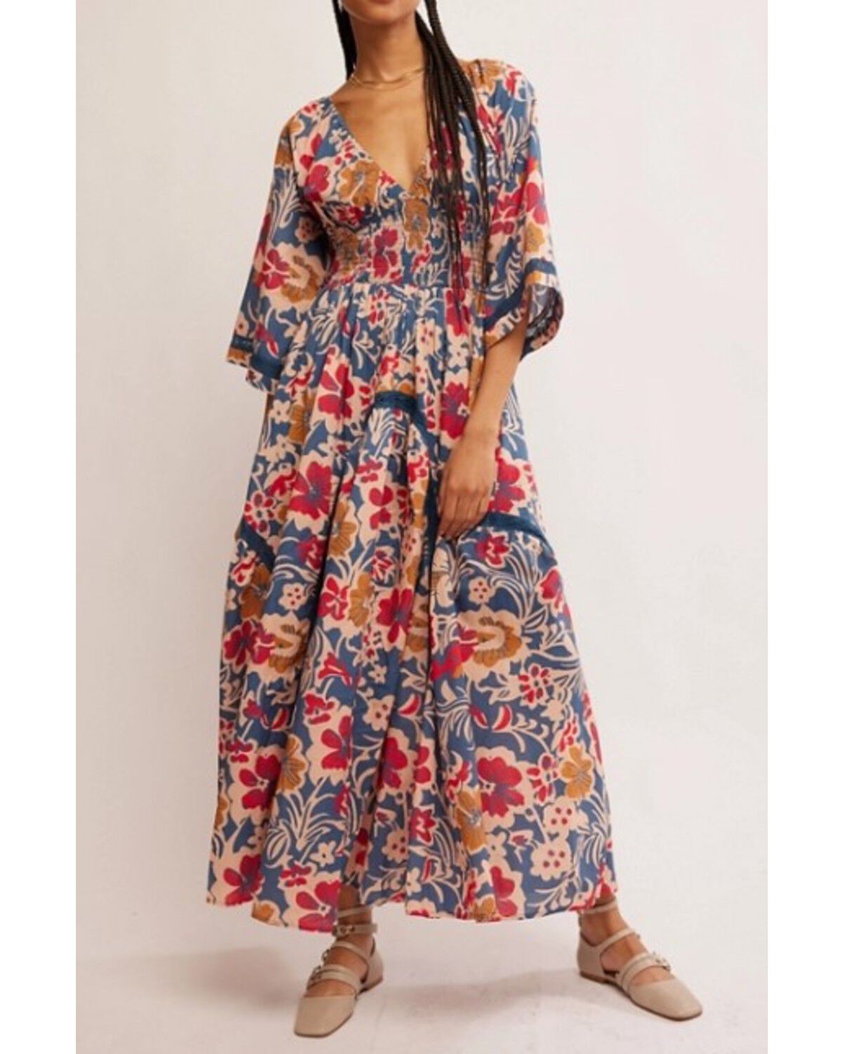 Women's Free People Dixie Floral Print Maxi Dress