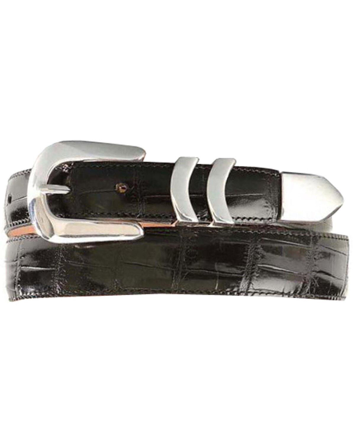 Men's Leegin Crocodile Print Leather Belt