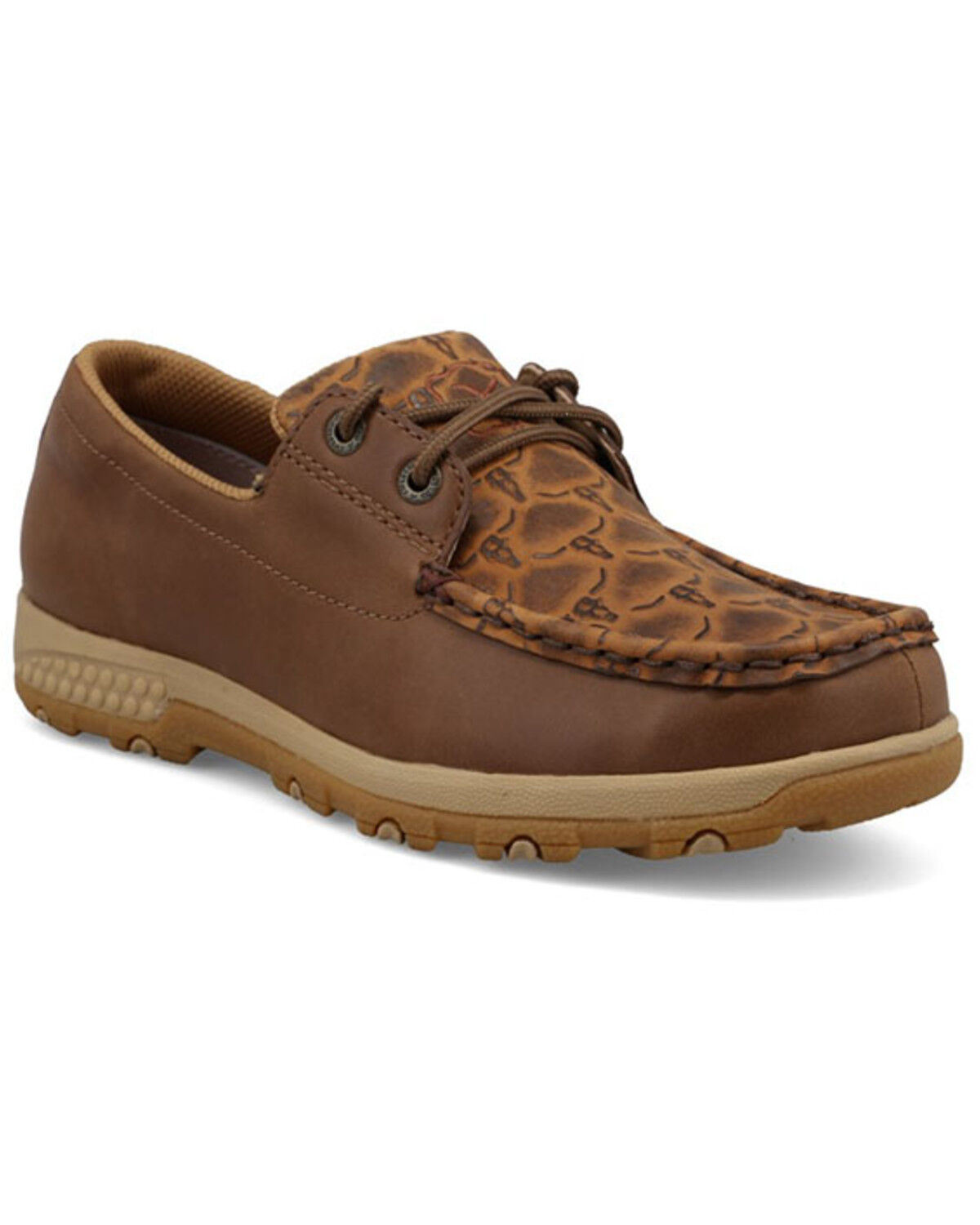 Women's Twisted X Boat Shoe Driving Mocs