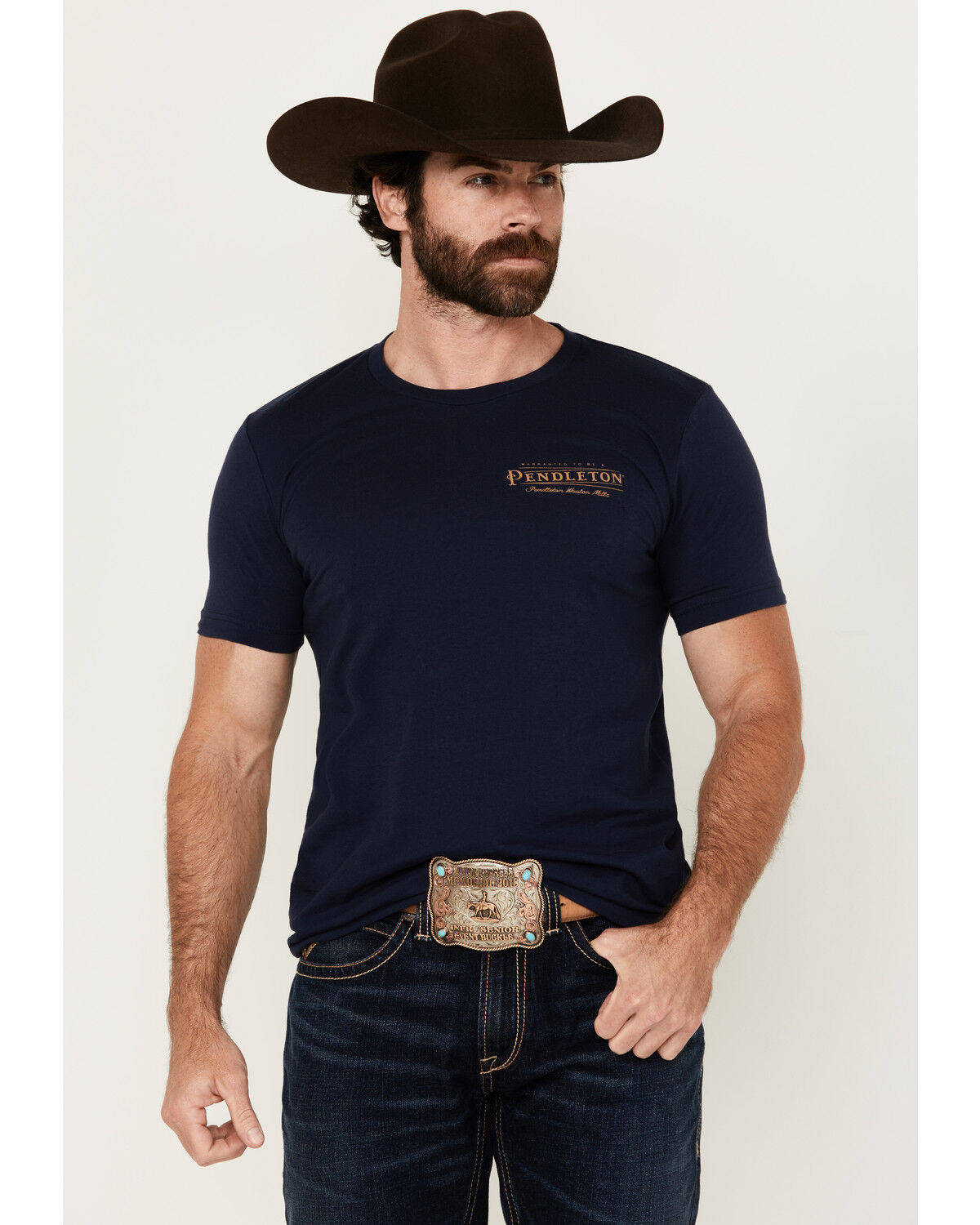 Men's Pendleton Rectangle Logo Short Sleeve Graphic T-Shirt