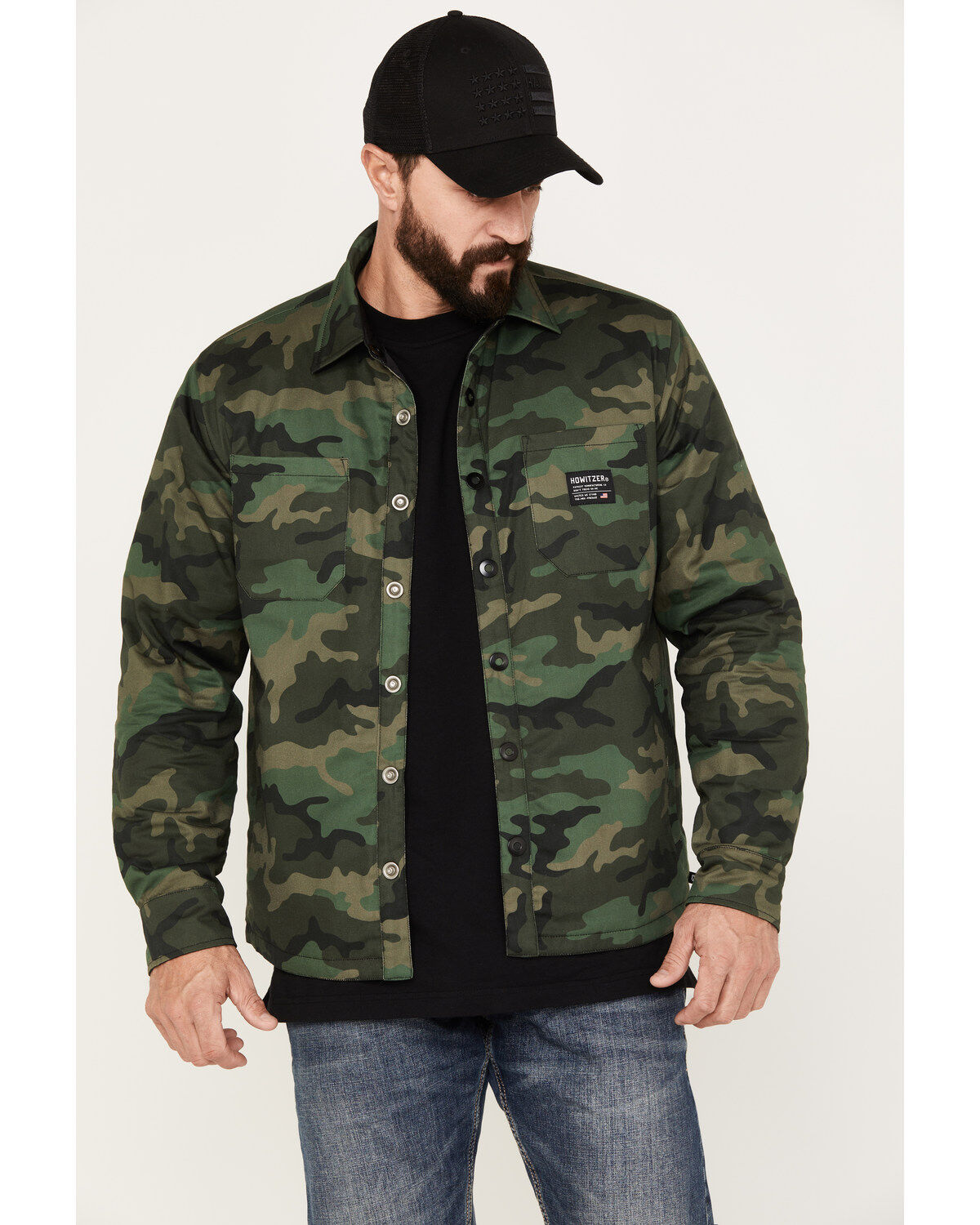 Men's Howitzer Camo Defeated Reversible Jacket
