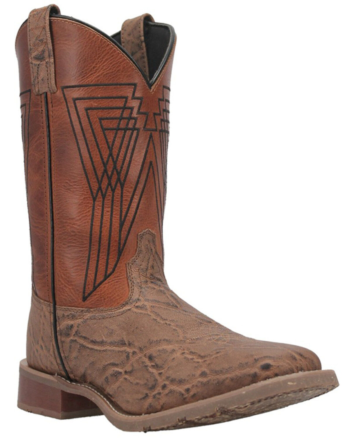 Men's Laredo Tusk Western Performance Boots - Broad Square Toe