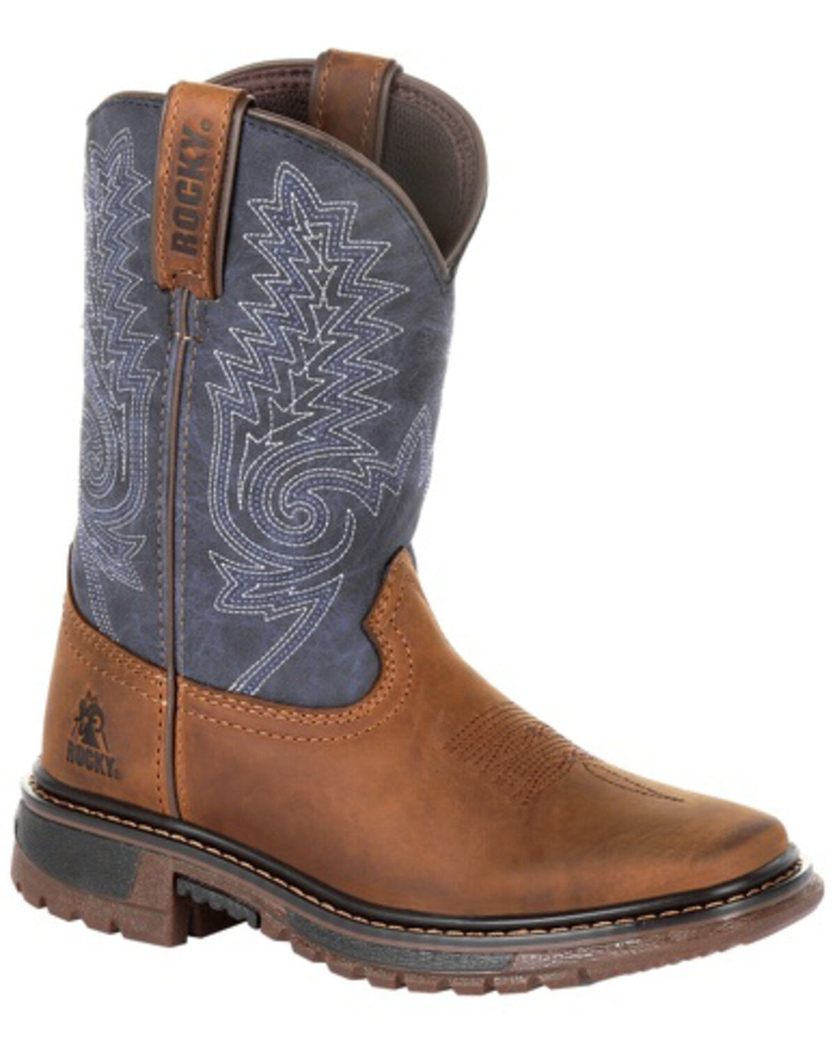 Boys' Rocky Ride FLX Western Boots - Square Toe