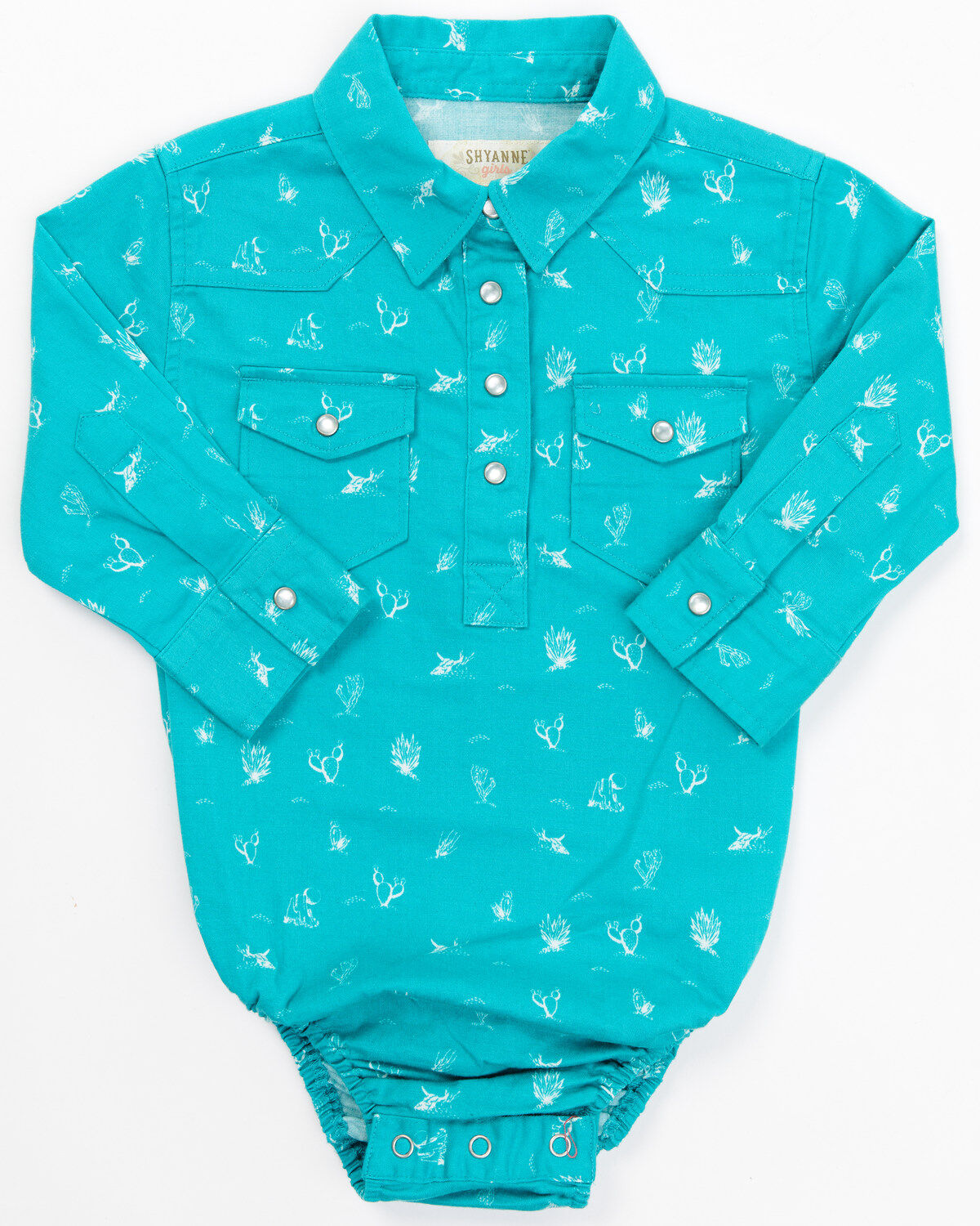 Infant pearl snap onesies on sale