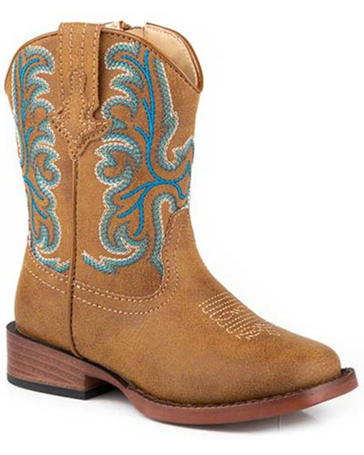 Boys' Roper Toddler Patrick Western Boots - Square Toe