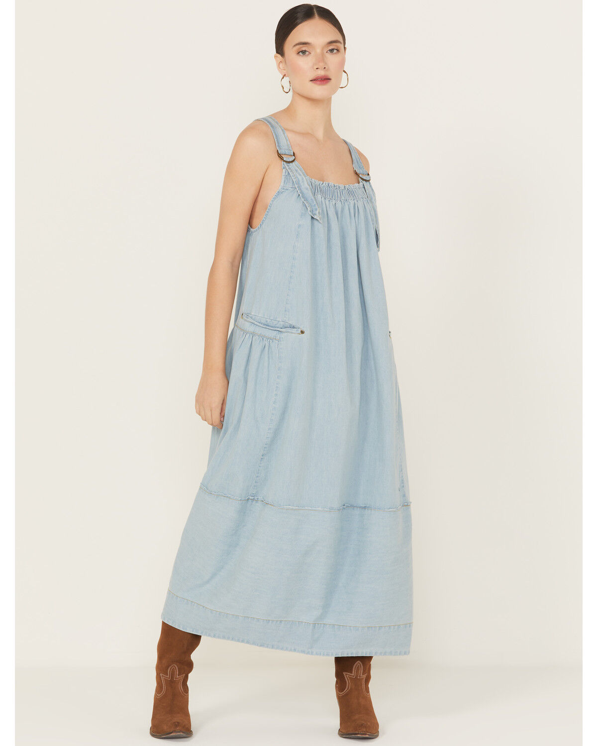 Women's Free People Machu Barrel Midi Dress