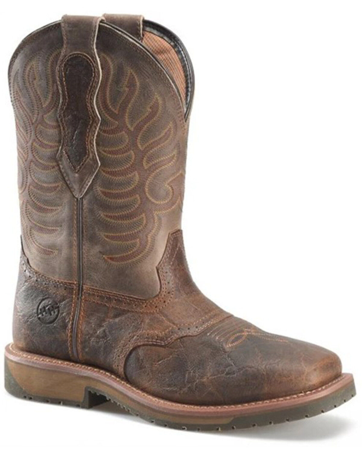 Men's Double H 11" Domestic I.C.E. Saddle Vamp Performance Western Bo