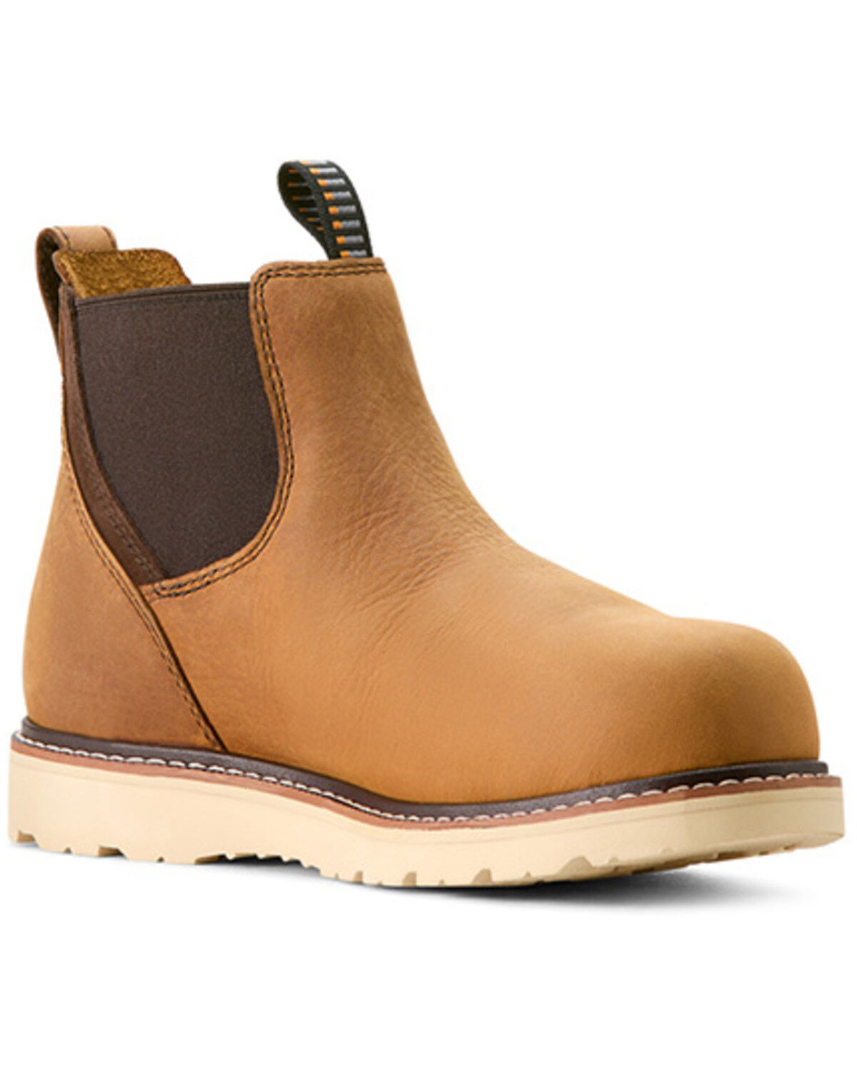 Women's Ariat Rebar Wedge Chelsea Waterproof Work Boots - Composite To