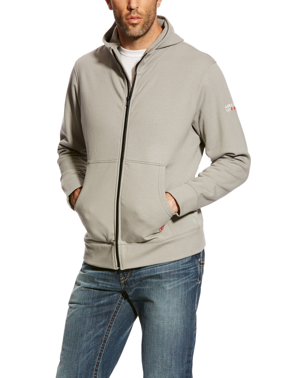 Men's Ariat FR Full Zip Hoodie - Big
