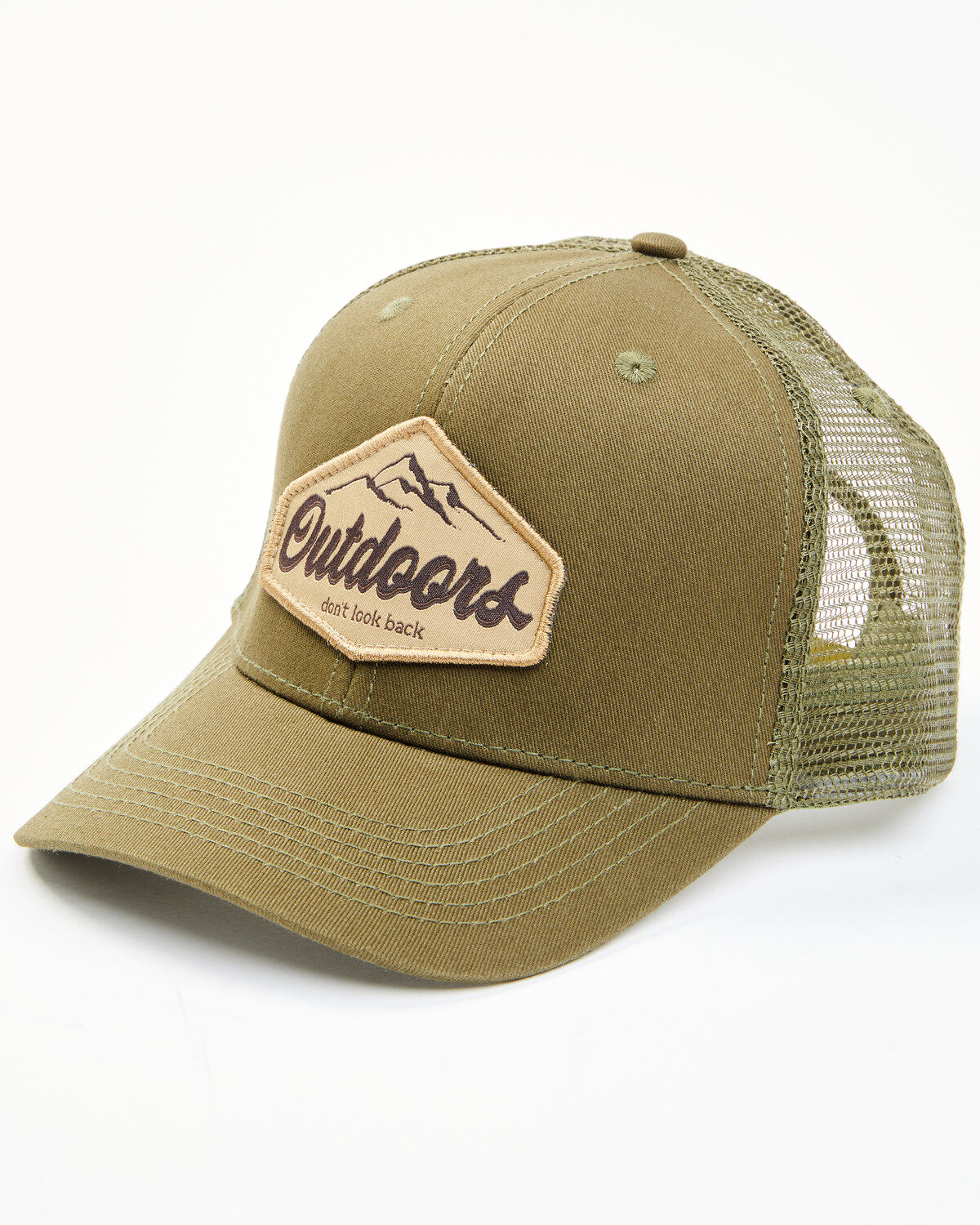 Men's Brothers and Sons Outdoors Don't Look Back Patch Ball Cap