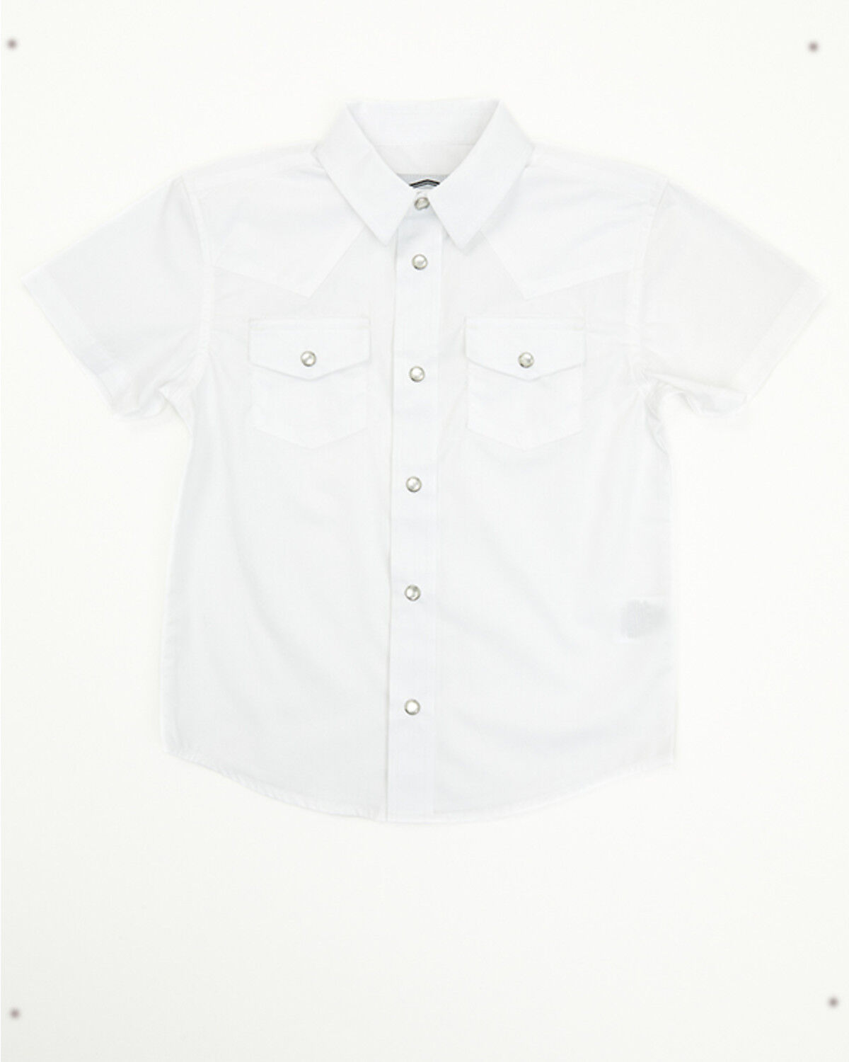 Boys' Gibson Trading Co Toddler Solid Short Sleeve Pearl Snap Western