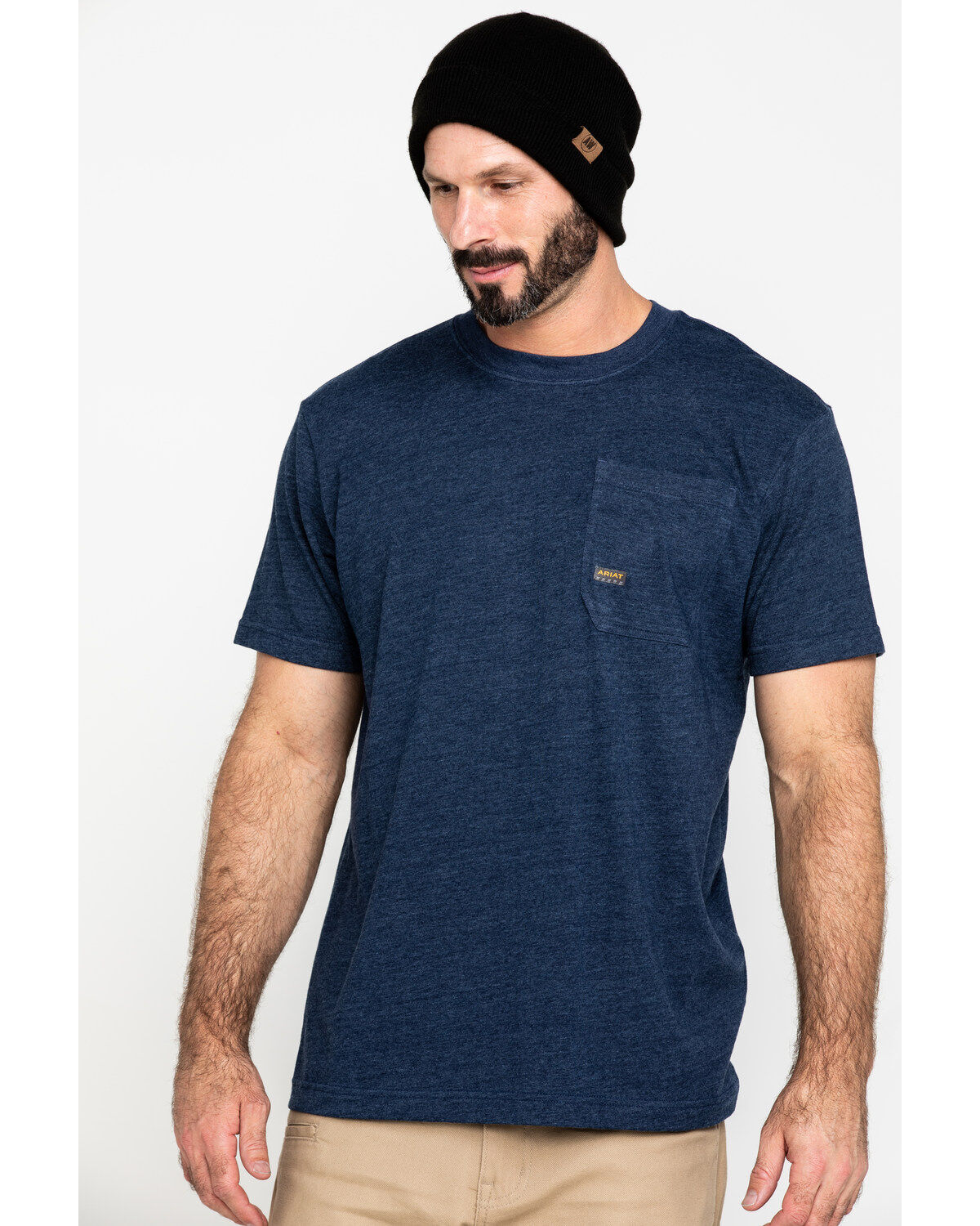 Men's Ariat Rebar Cotton Strong American Grit Work T-Shirt