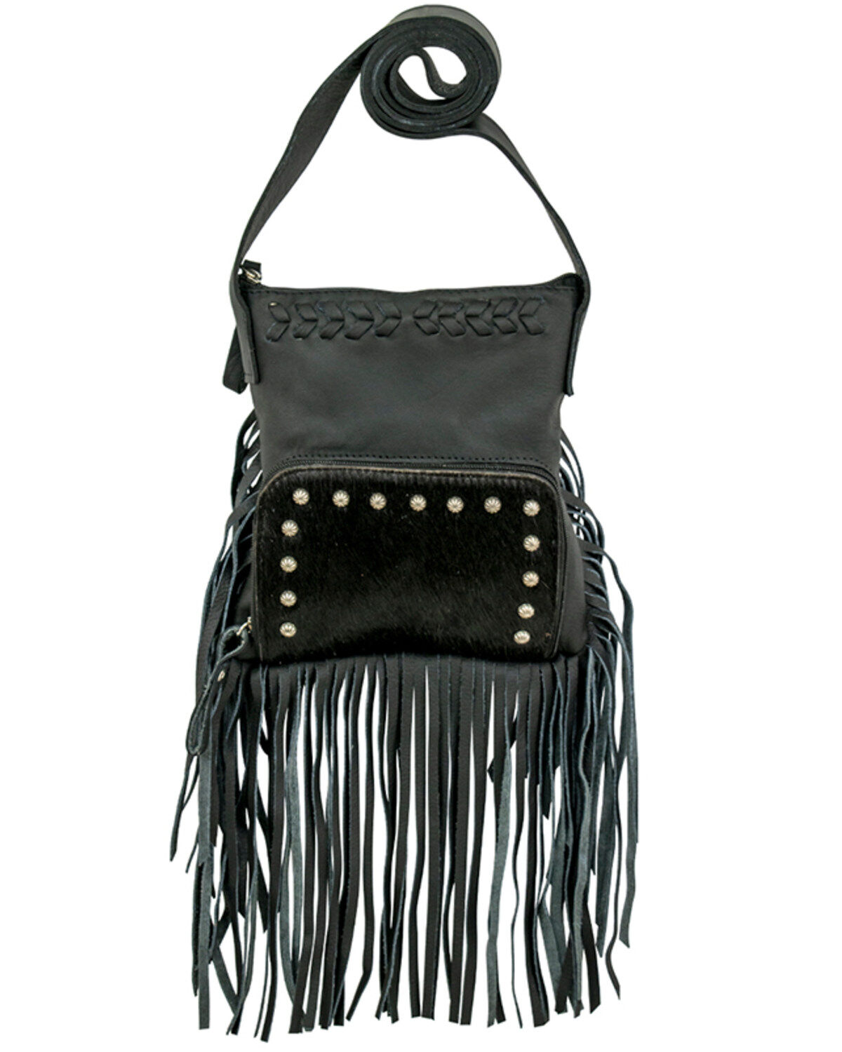 Women's American West Hair-On Fringe Handbag