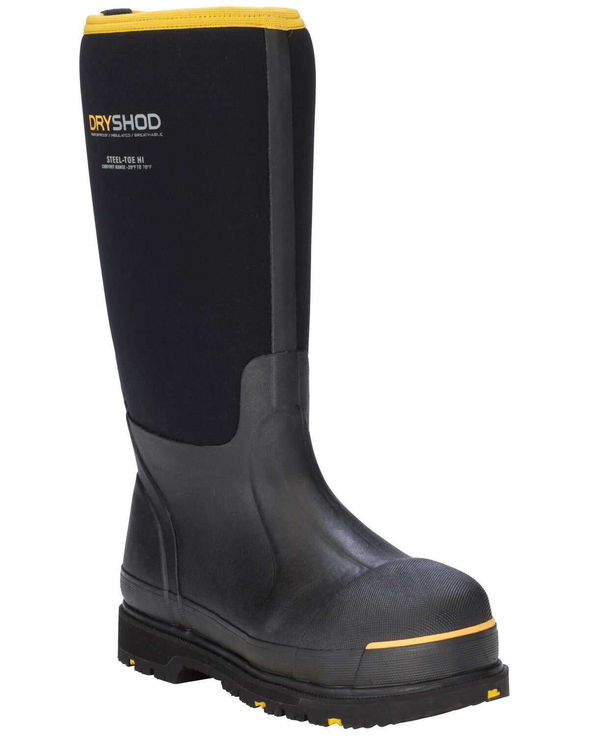 Men's Dryshod Waterproof Work Boots - Steel Toe