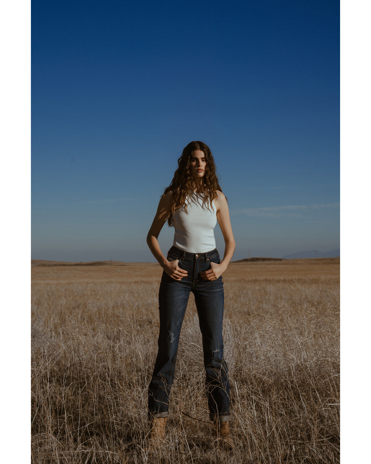 Women's Cleo + Wolf Easy Ribbed Layering Tank Top
