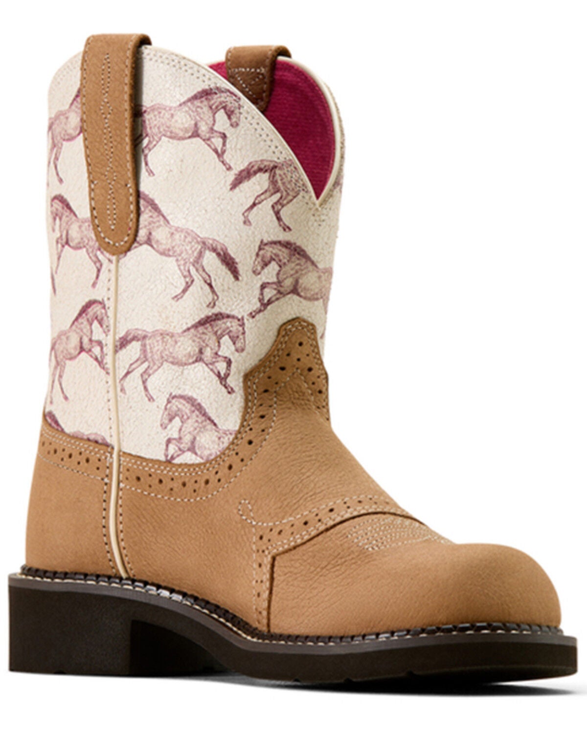 Women's Ariat Fatbaby Heritage Farrah Western Boots - Round Toe