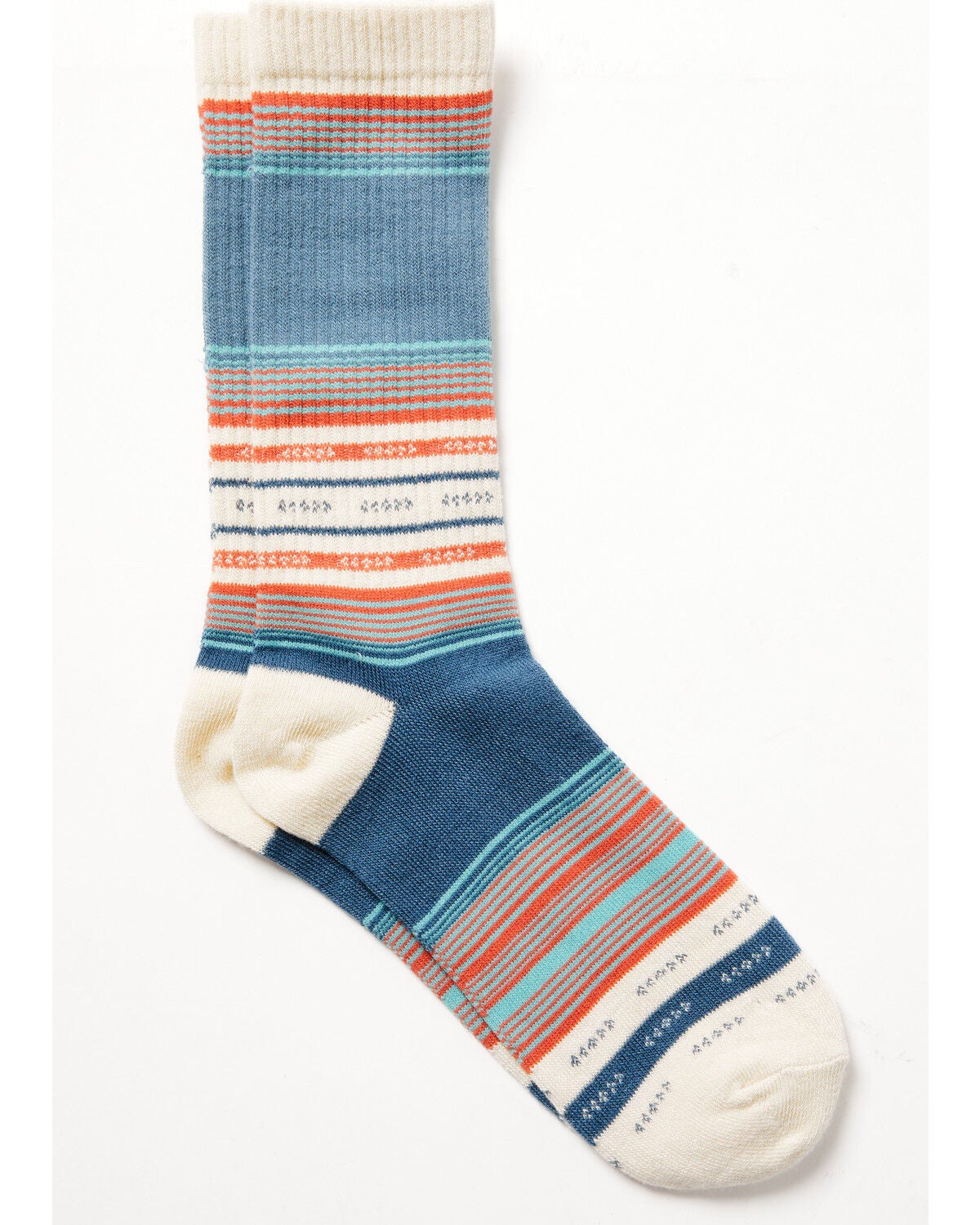 Men's Cody James Rio Southwestern Striped Crew Socks