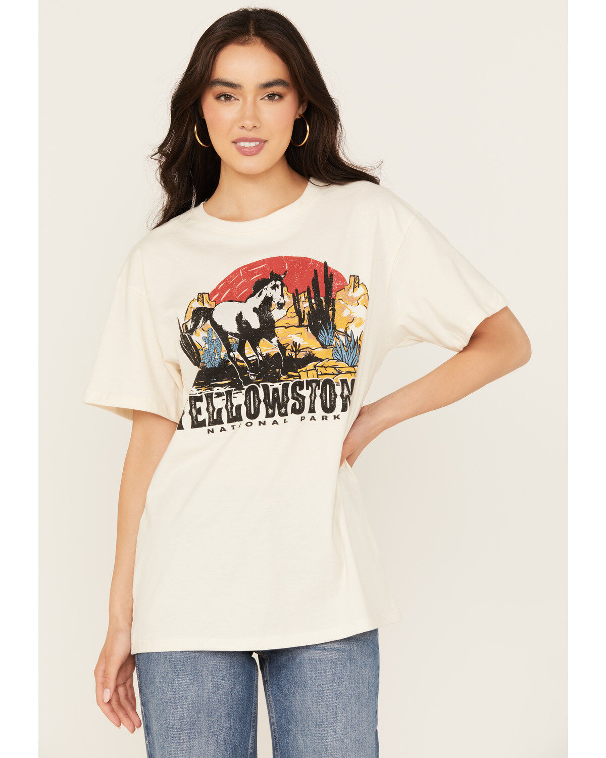 Women's Yellowstone Somewhere West Park Short Sleeve Graphic Tee