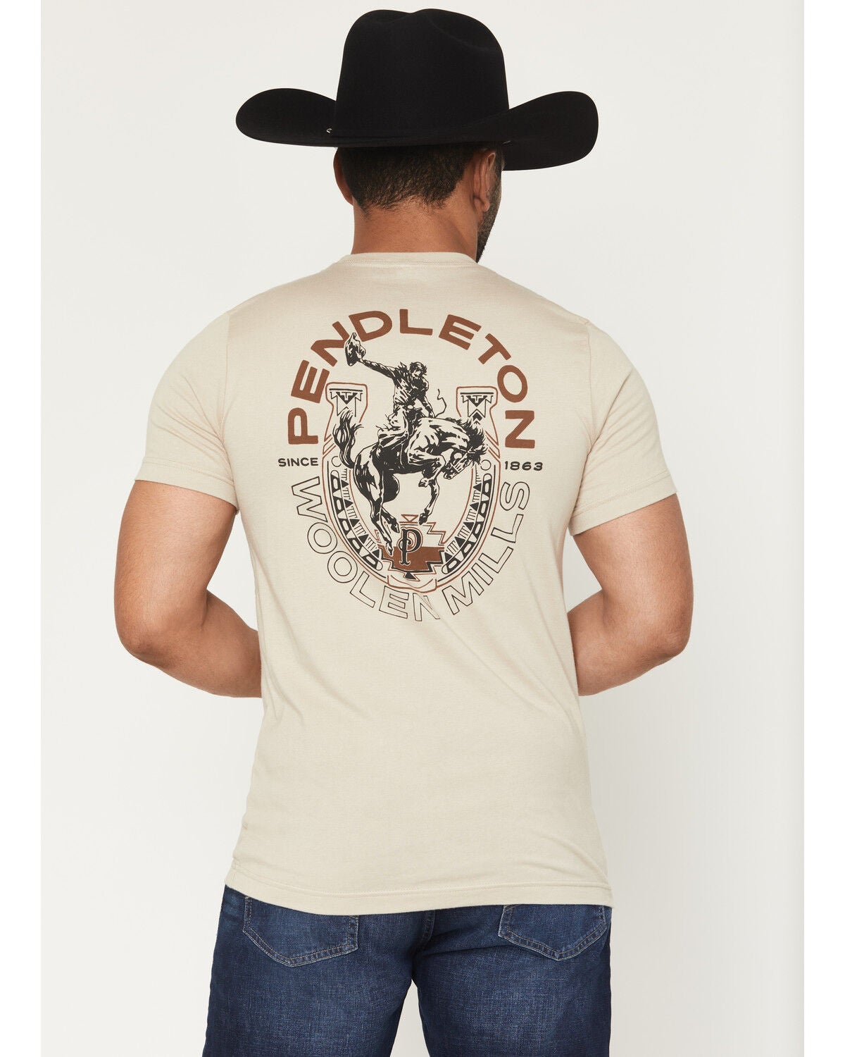 Men's Pendleton Rodeo Horseshoe Short Sleeve Graphic T-Shirt