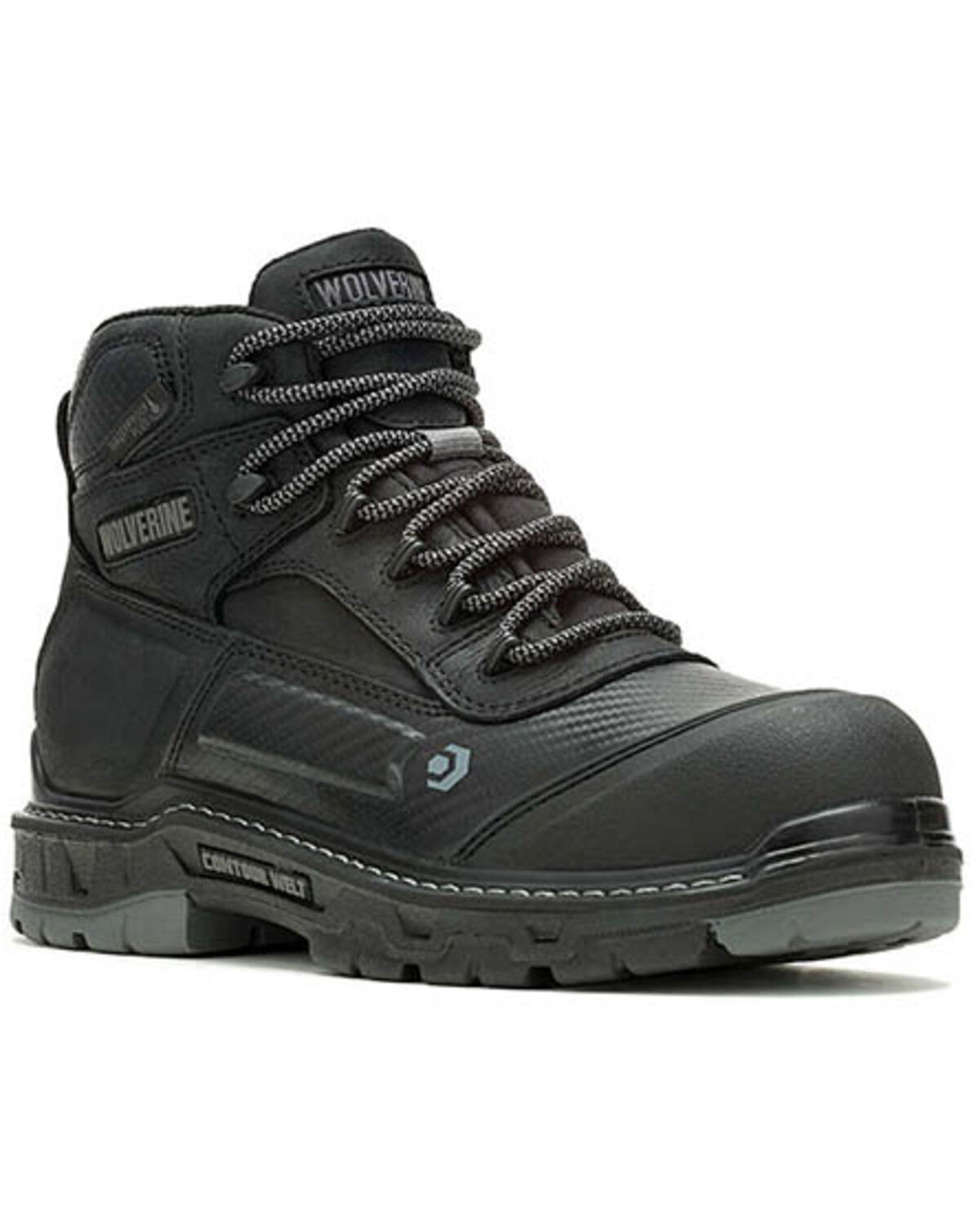 Men's Wolverine 6" Overpass CarbonMax Work Boots - Composite Toe
