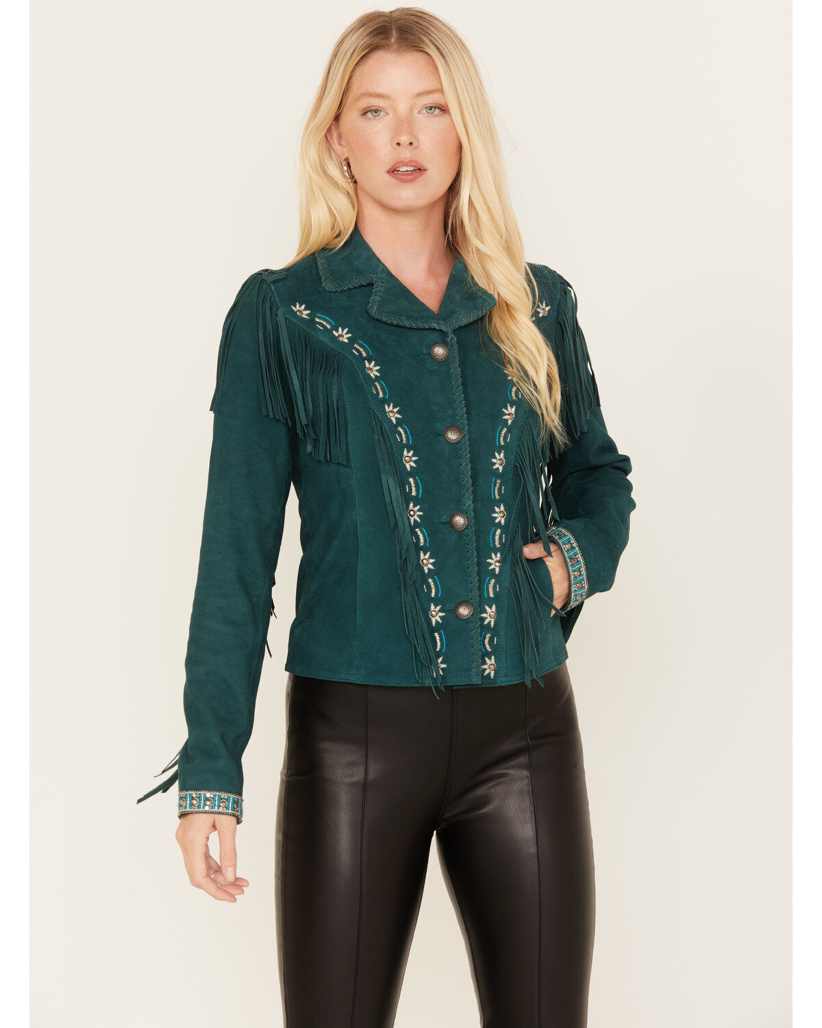 Women's Shyanne Suede Fringe Jacket