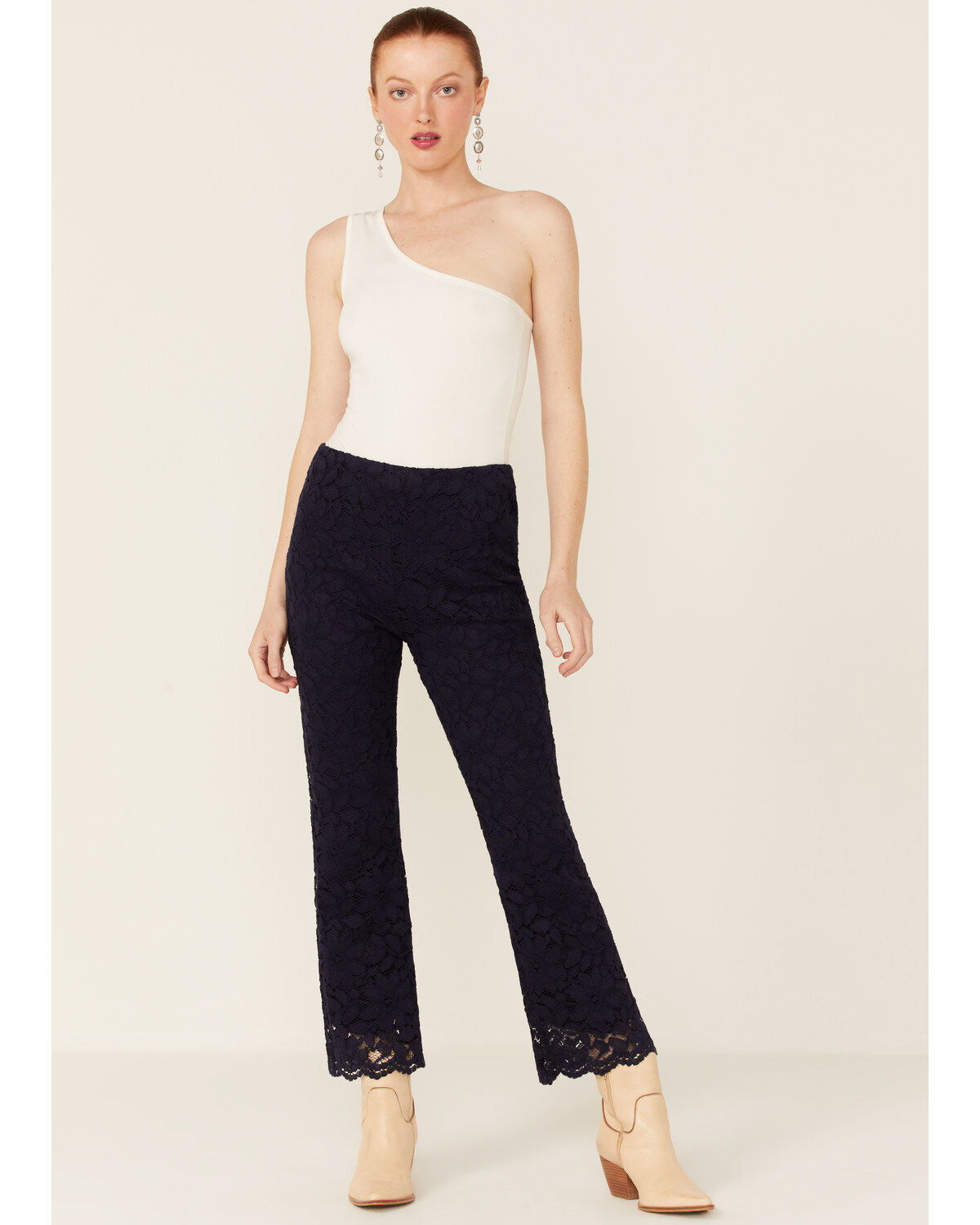 Women's Free People Disco Wild Laces Pull On Flare Pants