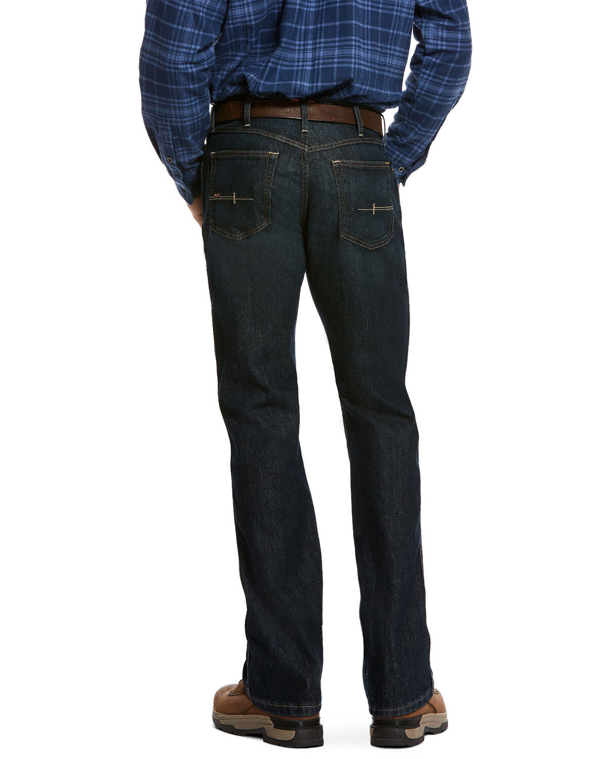 Men's Ariat Rebar M4 Blackstone Durastretch Basic Stackable Straight W