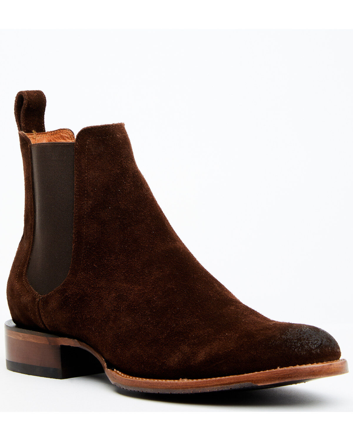 Men's Cody James Black 1978 Franklin Chelsea Ankle Boots - Round Toe